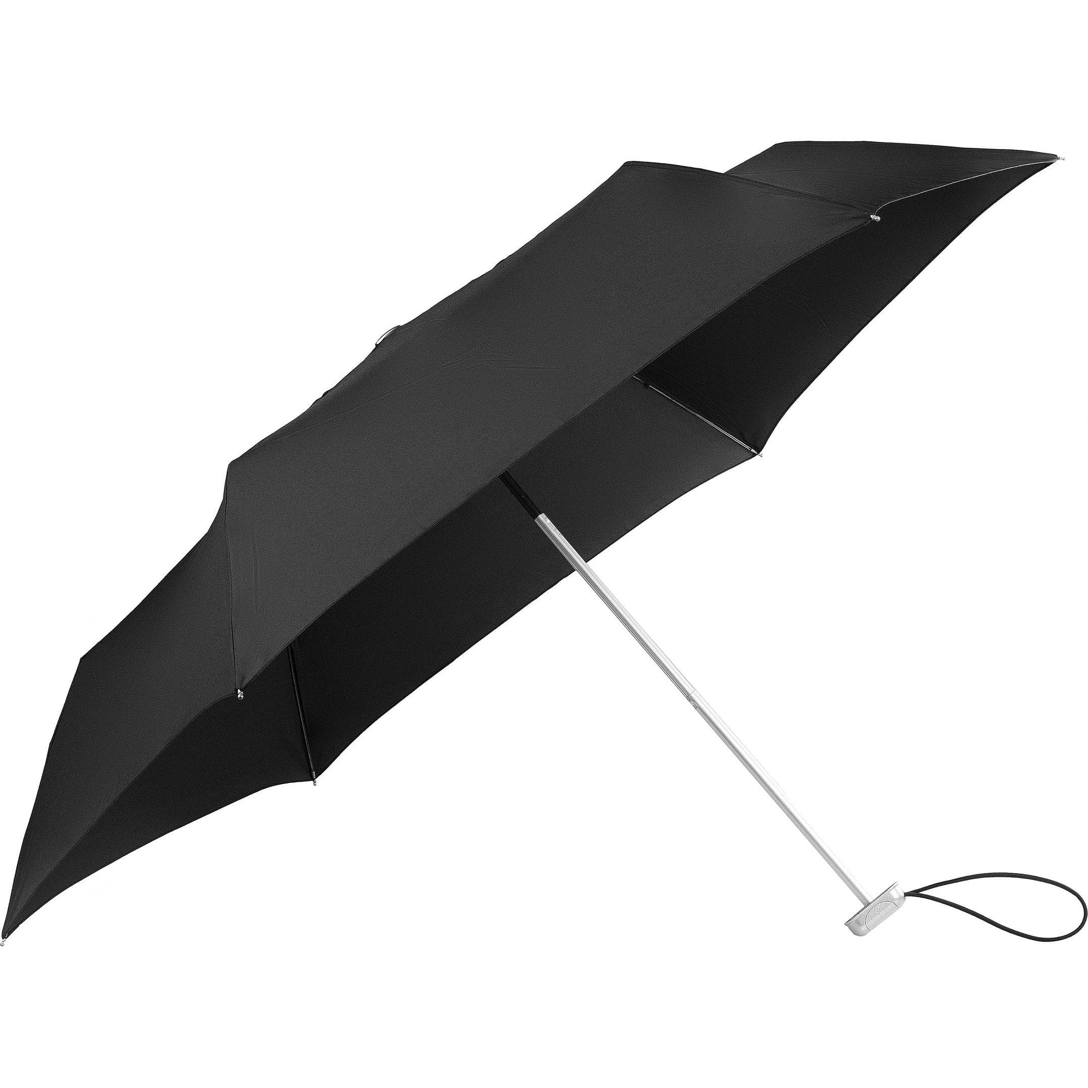 Samsonite, Unisex, Regenschirm, Alu Drop S, Schwarz