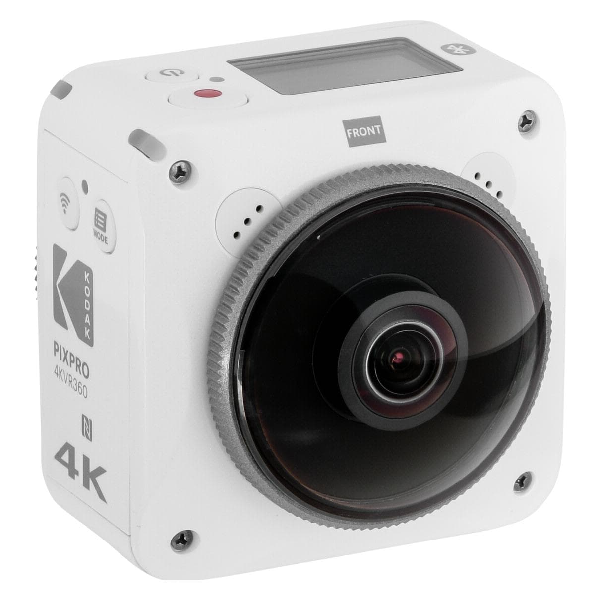 Kodak 4KVR360 Ultimate (30p, Bluetooth, NFC, WLAN), Action Cam, Weiss
