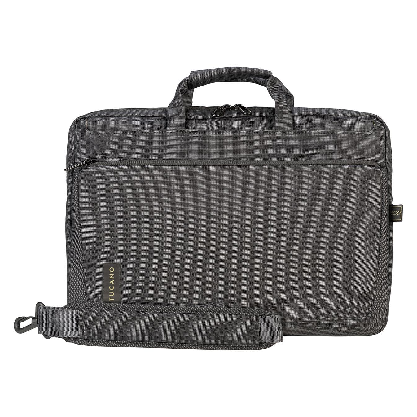 Tucano WORK-OUT 4 Tasche 16" Slim anthr, MacBook Pro 16", Laptop 15.6" (16", Universal), Notebooktasche, Schwarz