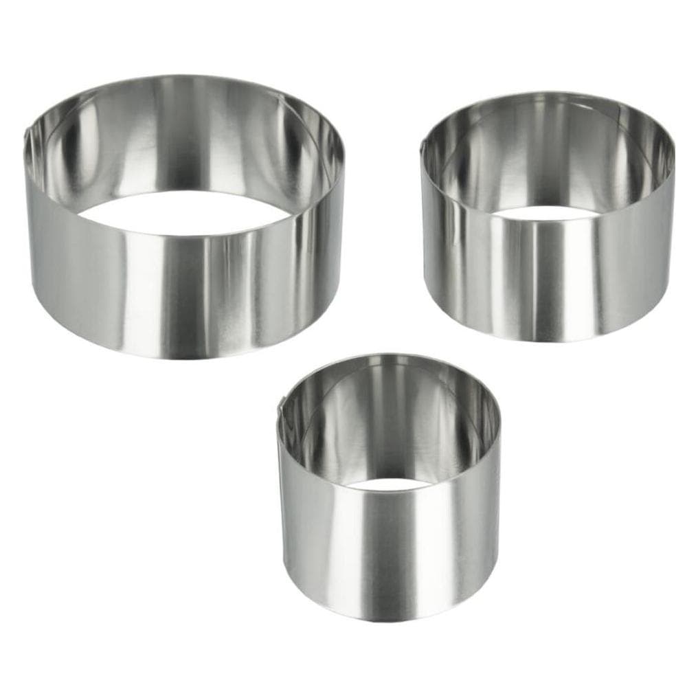 Metaltex Kochringe, Ausstechformen, Silber