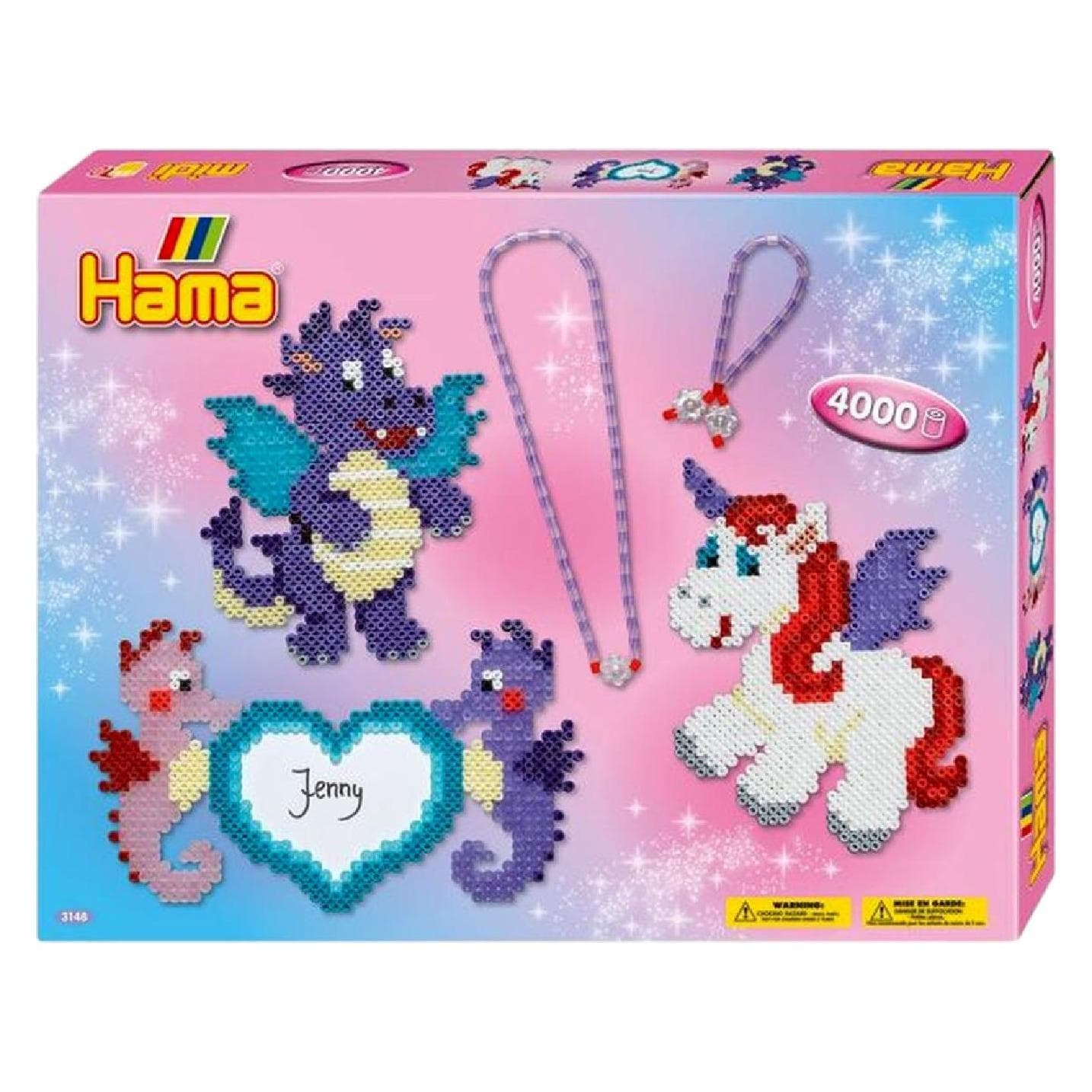 Hama Perlen Geschenkpackung Drachenfreunde