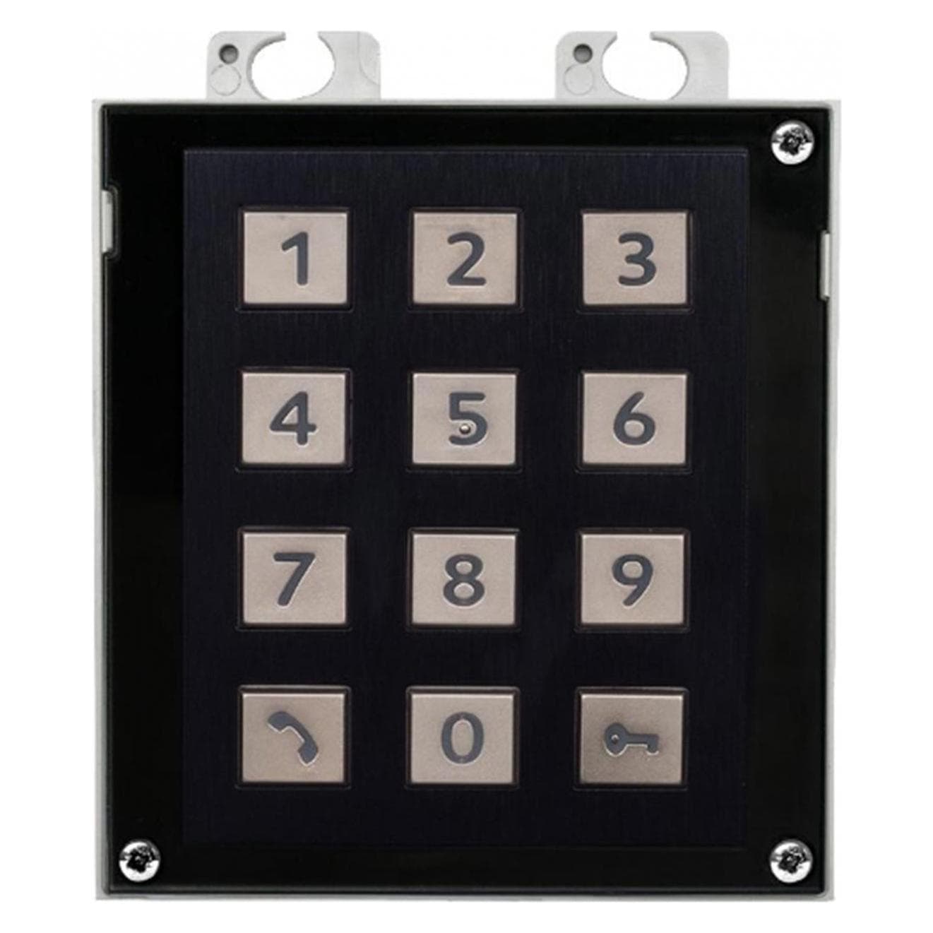 2N, Zubehör Gebäudesicherheit, Nummernblock Keypad schwarz