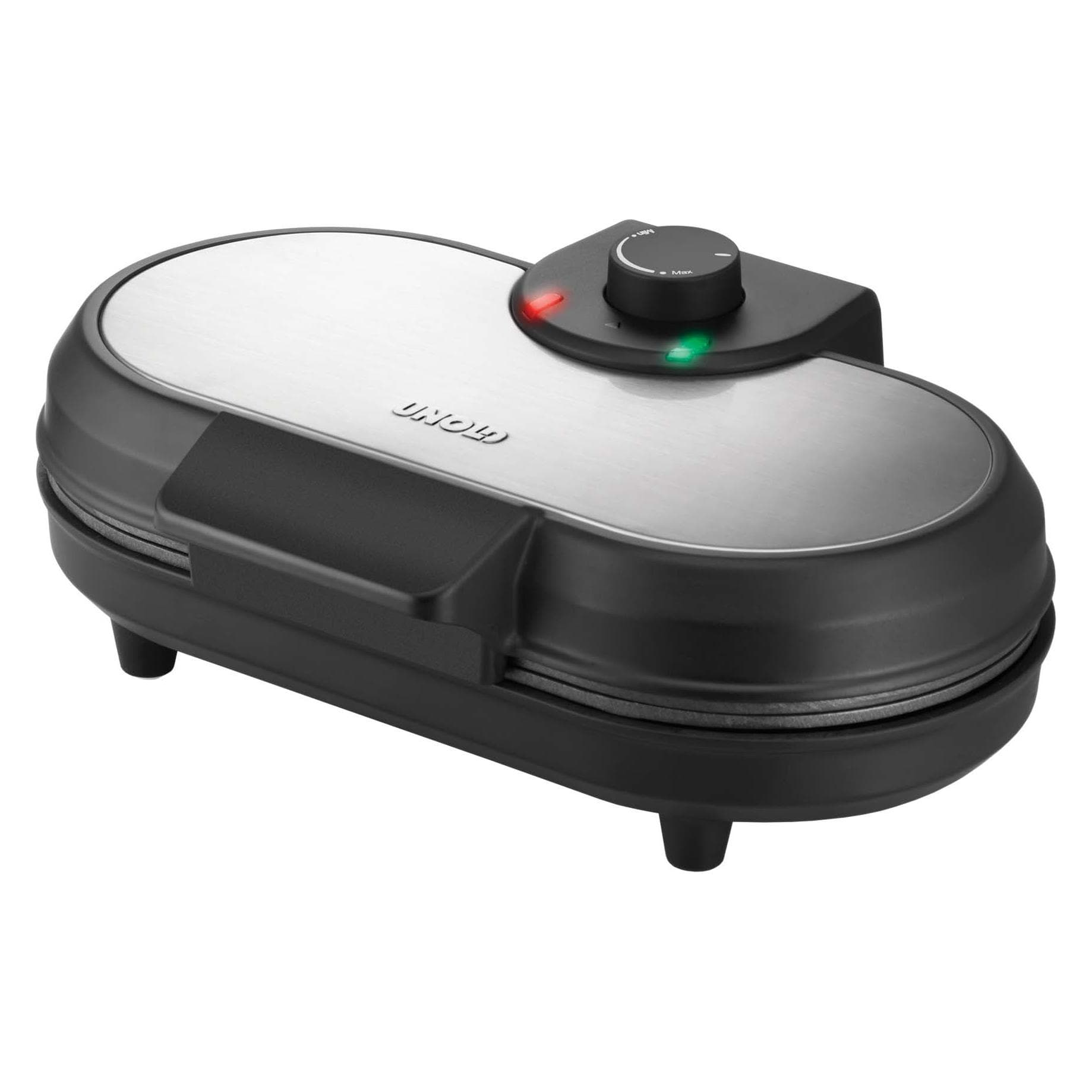 Unold Pancake Maker, Fun Kitchen, Silber, Schwarz
