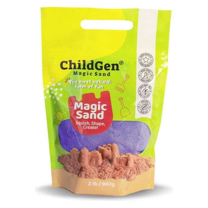 ChildGen Lilafarbene Magic Sand-Nachfüllung
