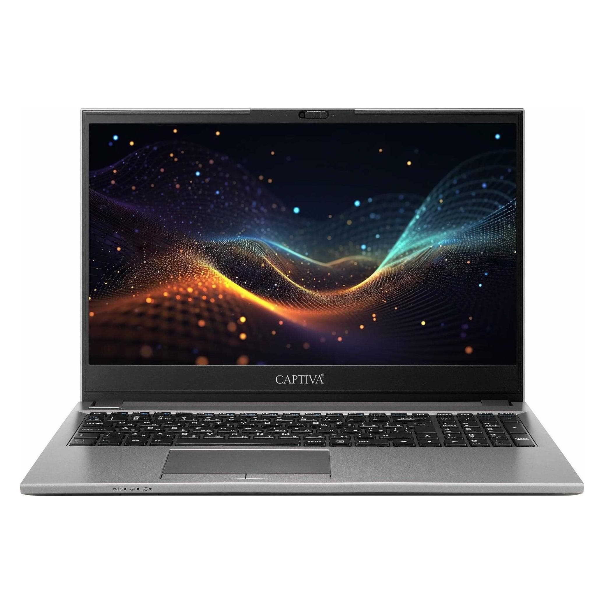 Captiva Power Starter I77-289 (15.60", 1000 GB, 64 GB, DE, Intel Core i5-1235U), Notebook, Silber