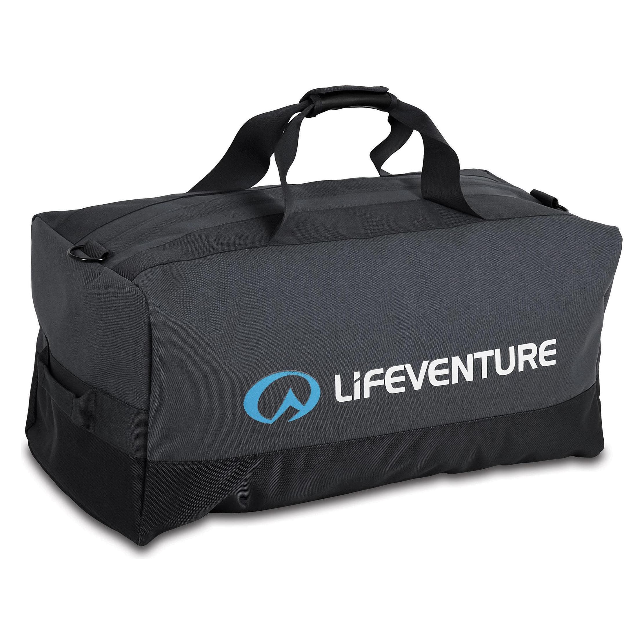 Lifeventure, Tasche, Expedition Duffle 100L, Black/Charcoal, Grau, Schwarz, (100 l)