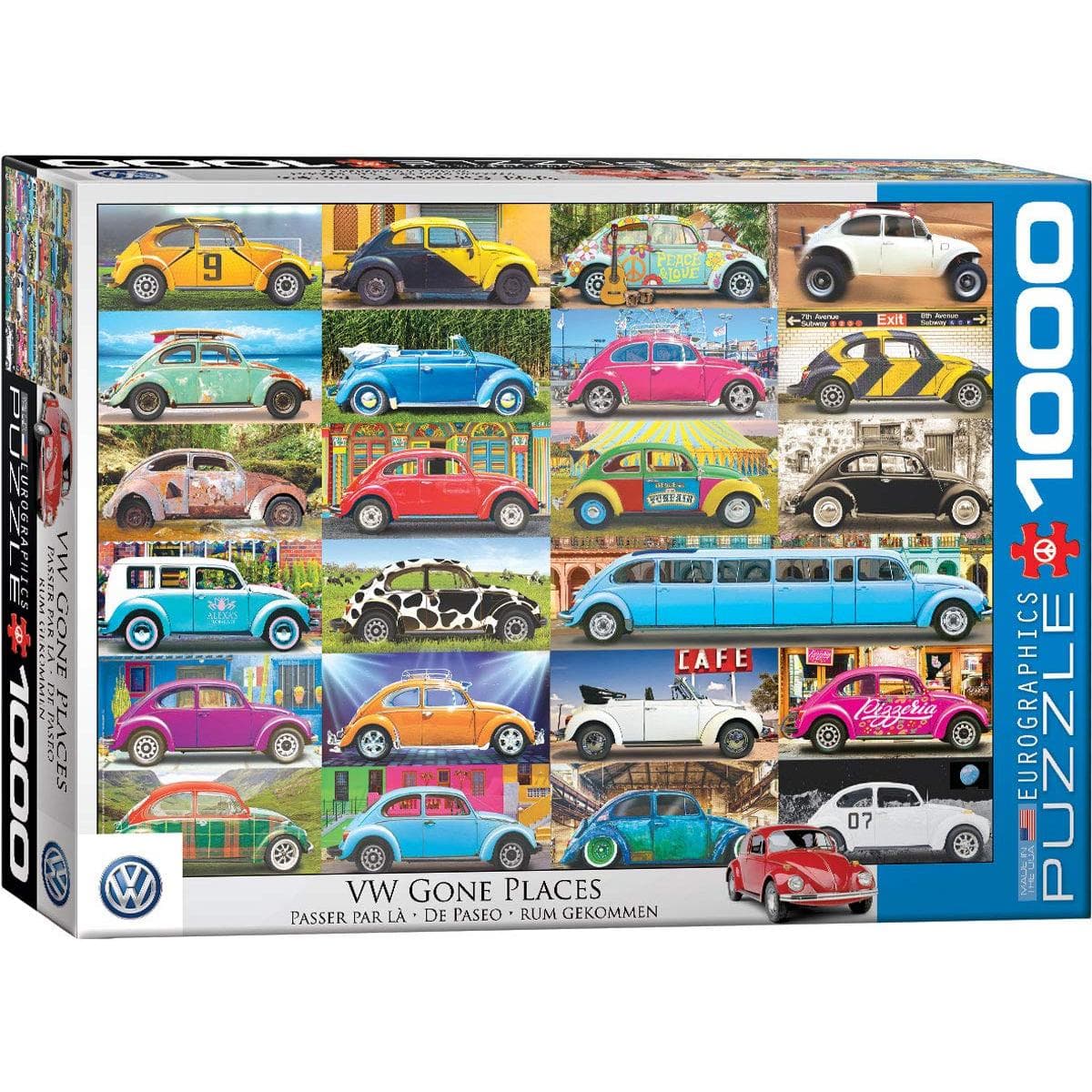 Eurographics VW Käfer - Rumgekommen (1000 Teile)