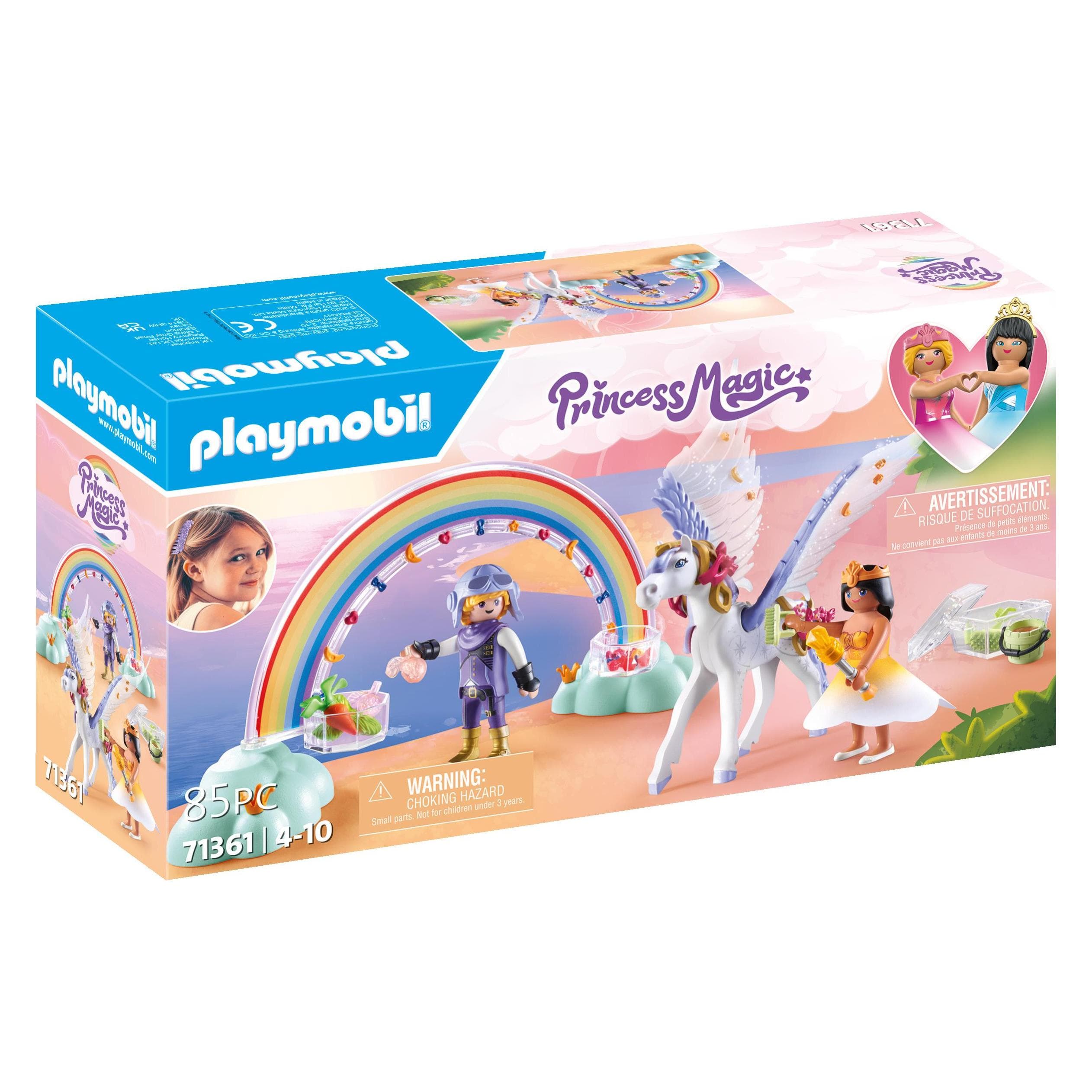 Playmobil Himmlischer Pegasus mit Regenbogen (71361, Playmobil Princess)
