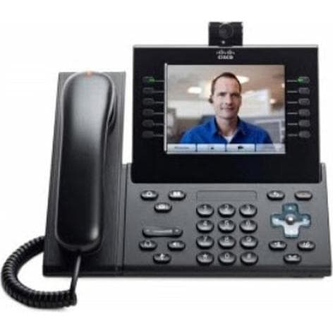 Cisco Unified Video Camera for the 9900 Series IP Phone, Telefon, Schwarz