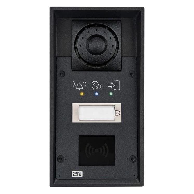 2N, Klingel + Türsprechanlage, IP Türstation IP Force - 1 Taste, Pikto., Leser (Ethernet, Kabelgebunden, Kabellos)