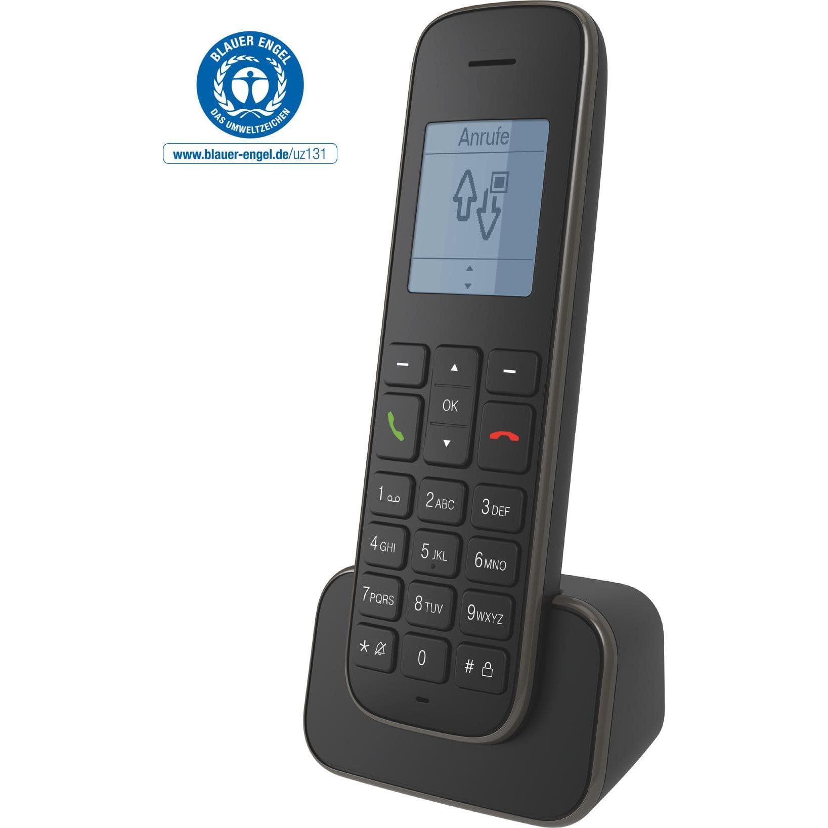 Telekom Deutsche Sinus 207 pack, Telefon, Schwarz