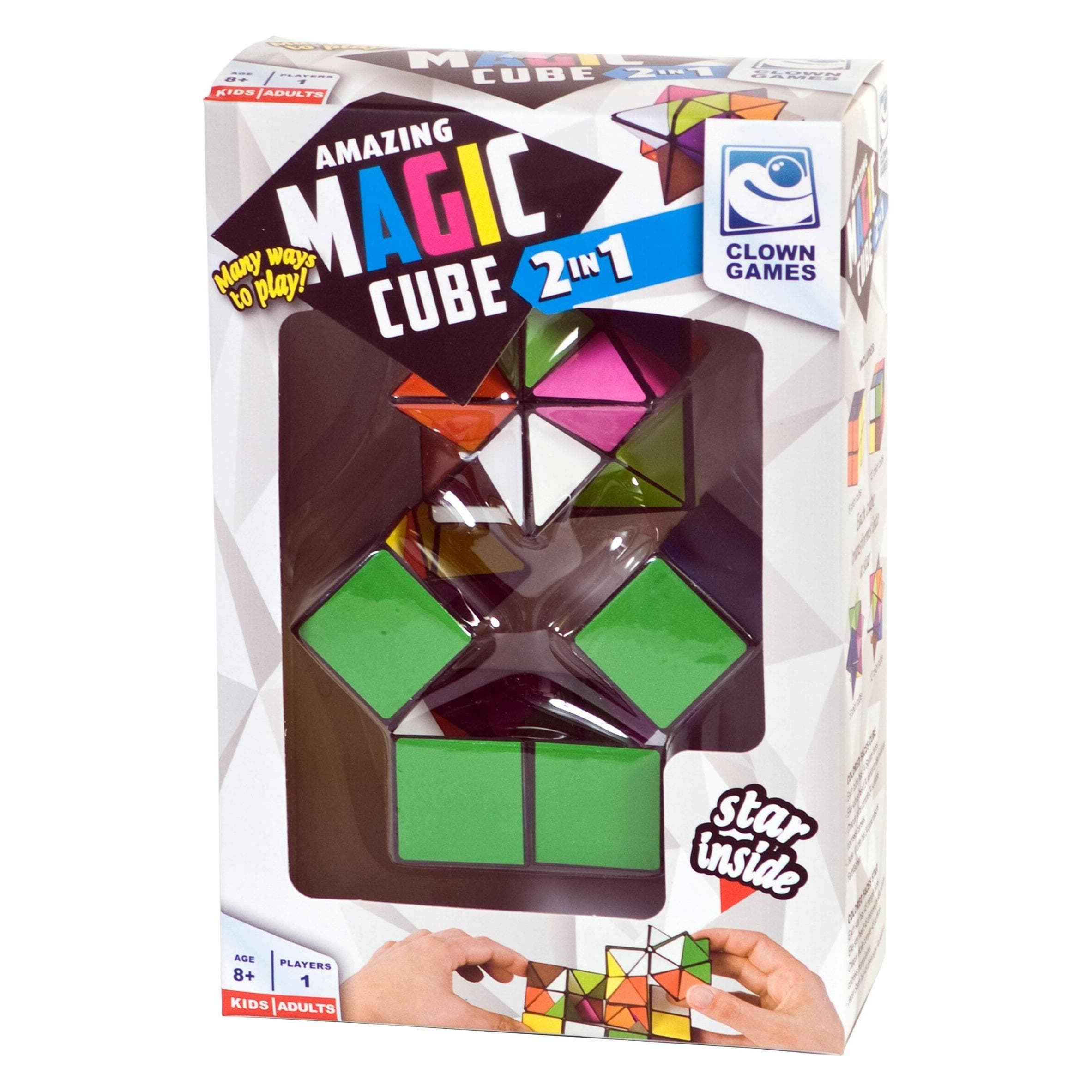 Clown games Cube 2-in-1 (2 Teile)