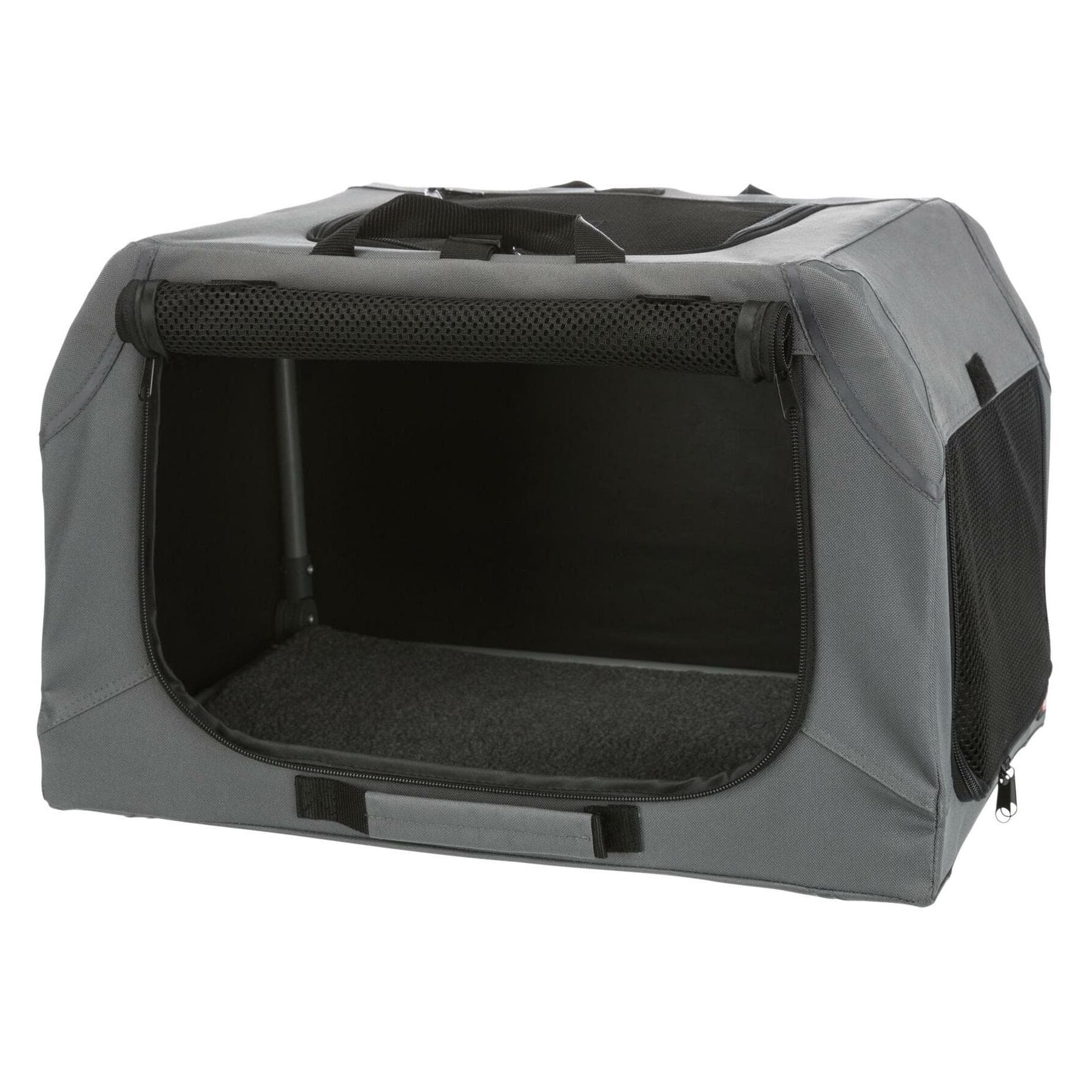 Trixie Tiertransport-Tasche Soft Kennel Easy, XS–S (Hund, Sicherheitsverschluss), Tiertransport