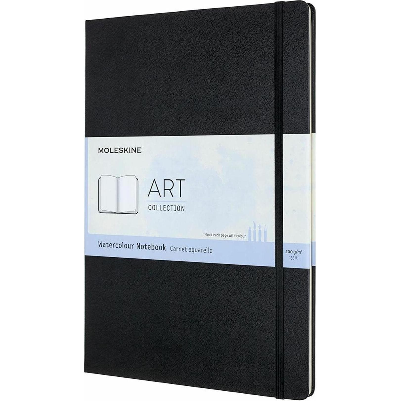 Moleskine, Heft + Block, Aquarell Notizbuch (A4, Blanko, Harter Einband)