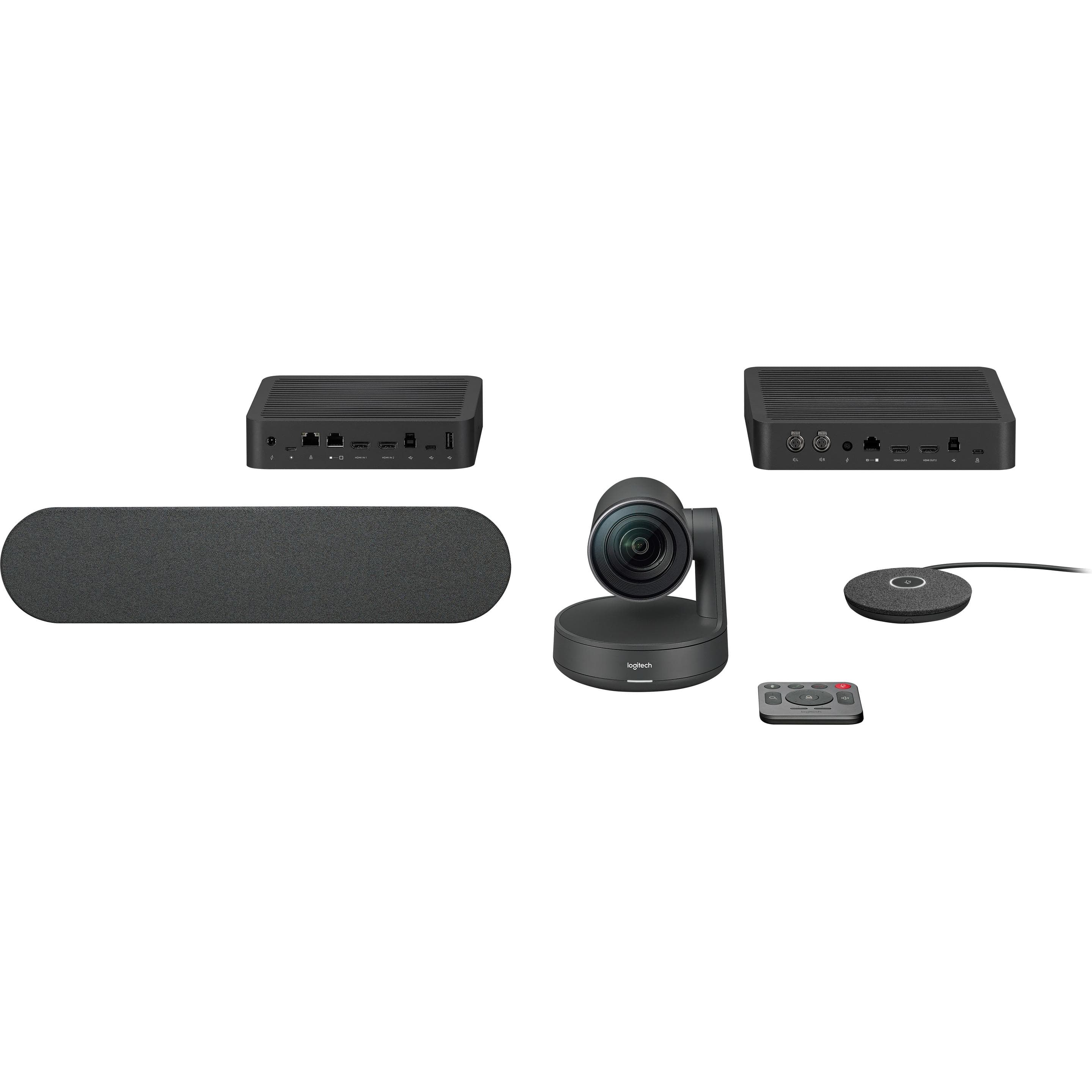 Logitech Rally, Konferenzgerät, Schwarz