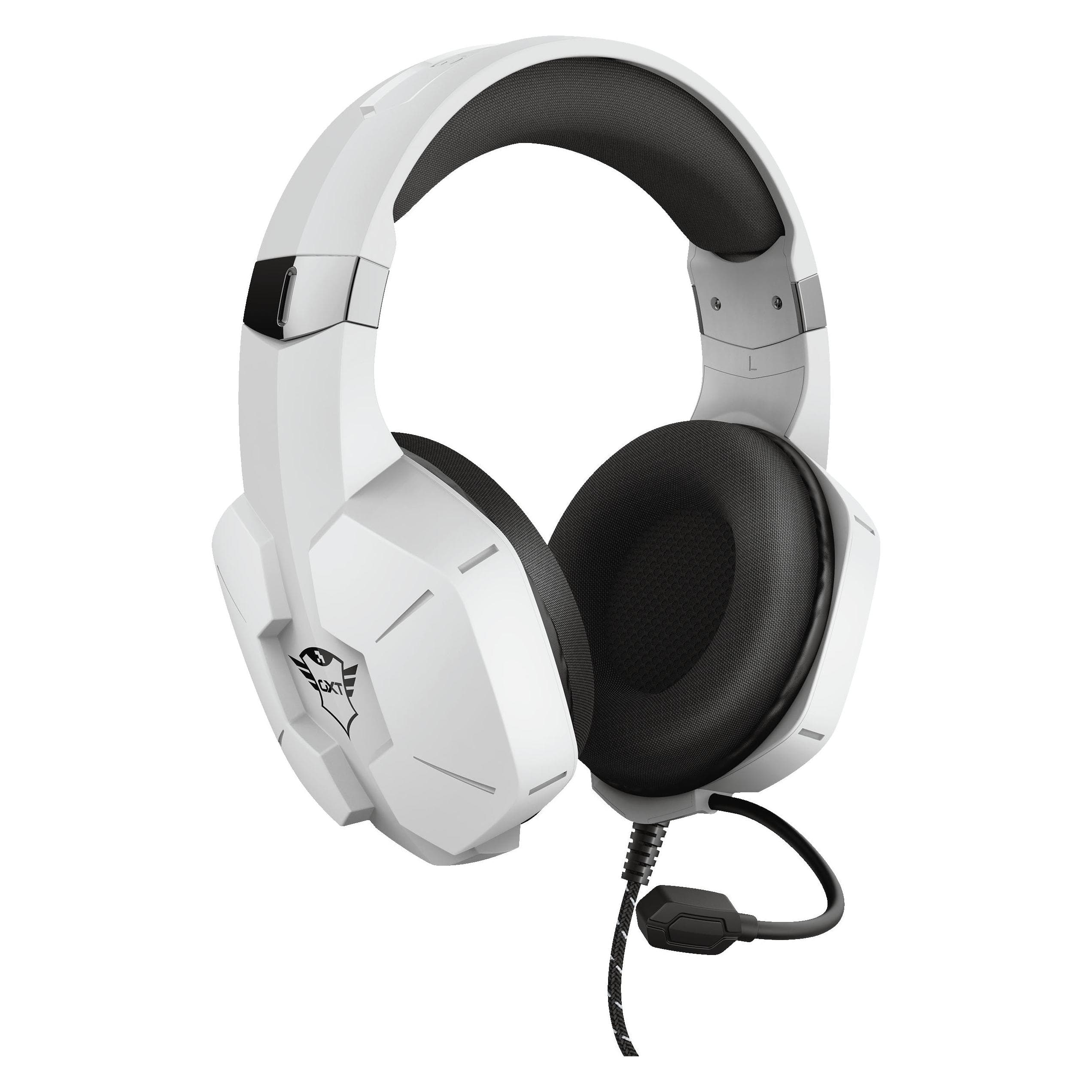 Trust GXT323W Carus (Kabelgebunden), Gaming Headset, Weiss