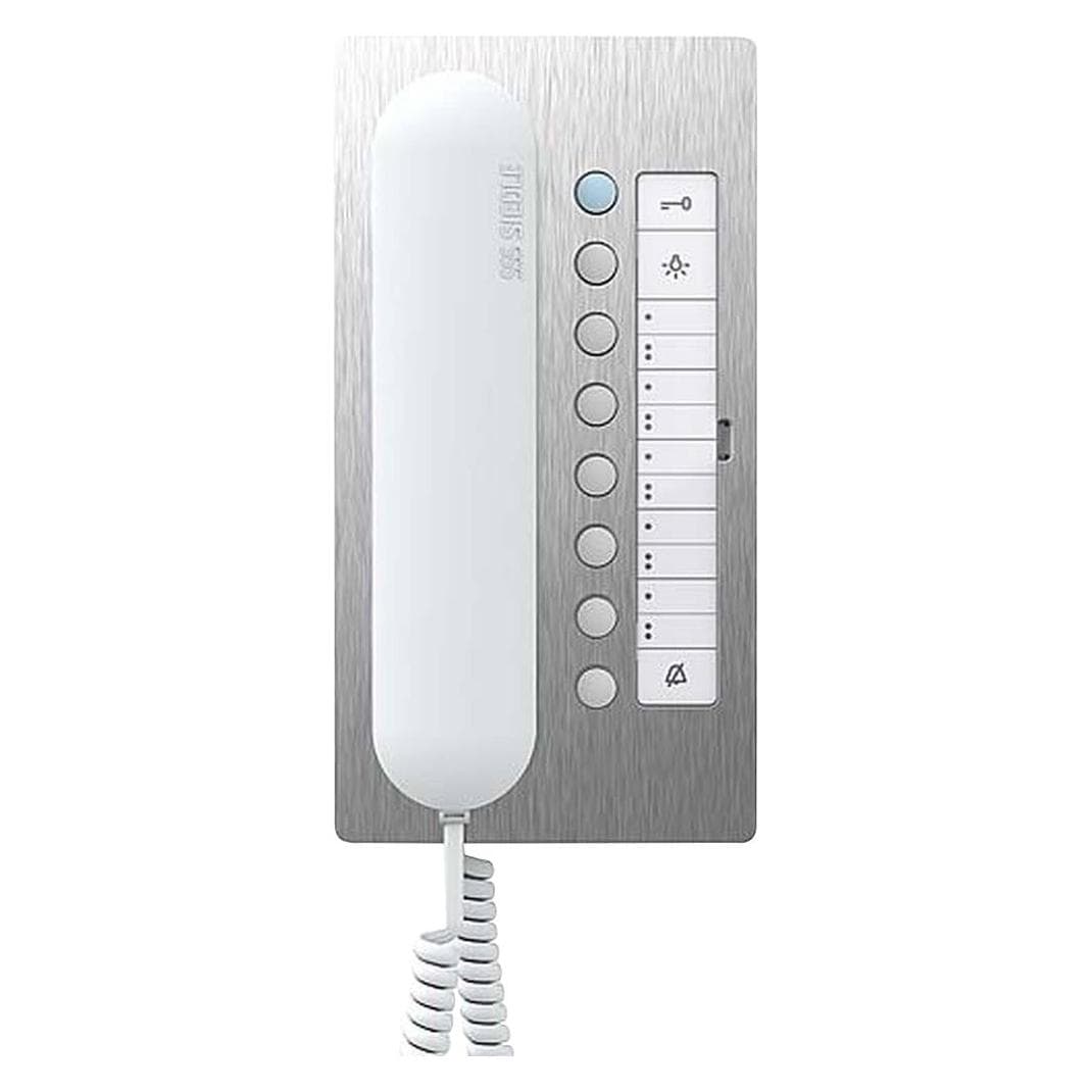 Siedle, Klingel + Türsprechanlage, S. & Soehne Bus-Telefon Comfort Edelstahl/weiss BTC 850-02 E/W (Kabelgebunden)