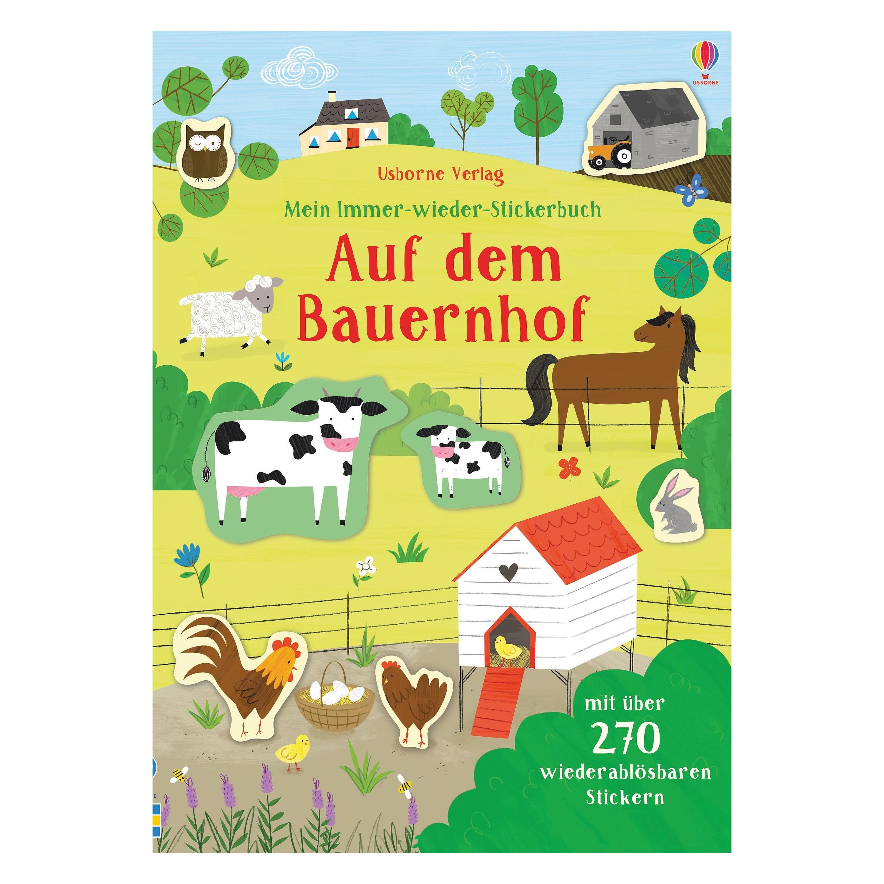 Mein Immer-wieder-Stickerbuch: Auf dem Bauernhof, Kinderbücher von Jessica Greenwell
