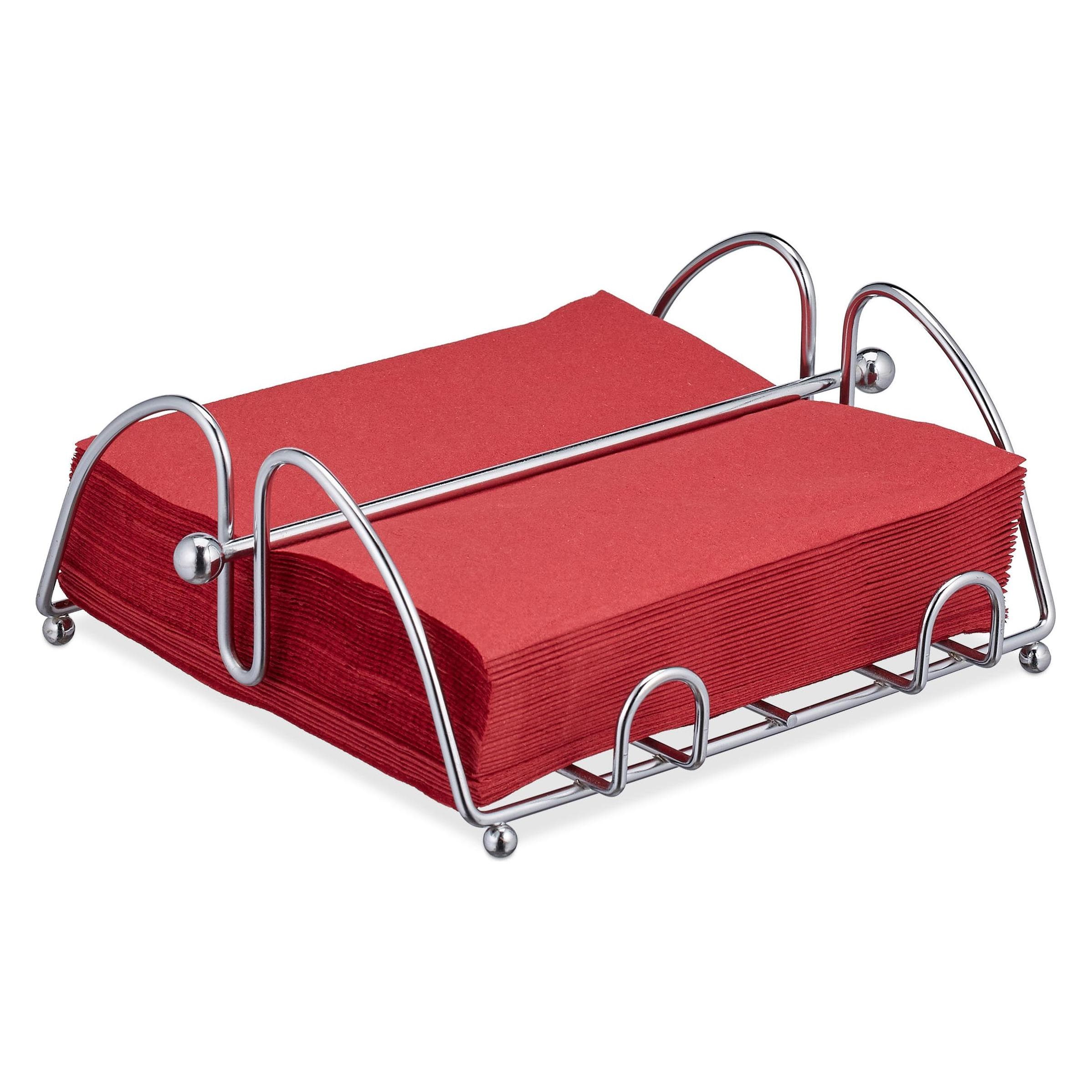 Relaxdays, Serviettenhalter, Serviettenhalter (1x)