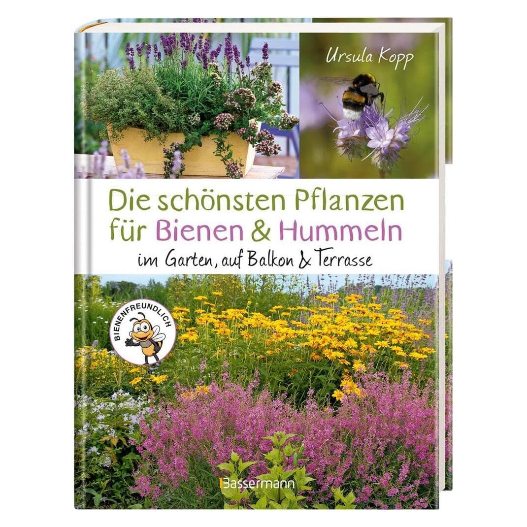 Bassermann, Ratgeber, Die schönsten Pflanzen für Bienen und Hummeln. Für Garten, Balkon & Terrasse (Deutsch, Hardcover, Ursula Kopp)