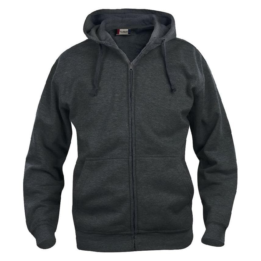 Clique, Herren, Pullover, Basic Hoody, Grau, (XXL)