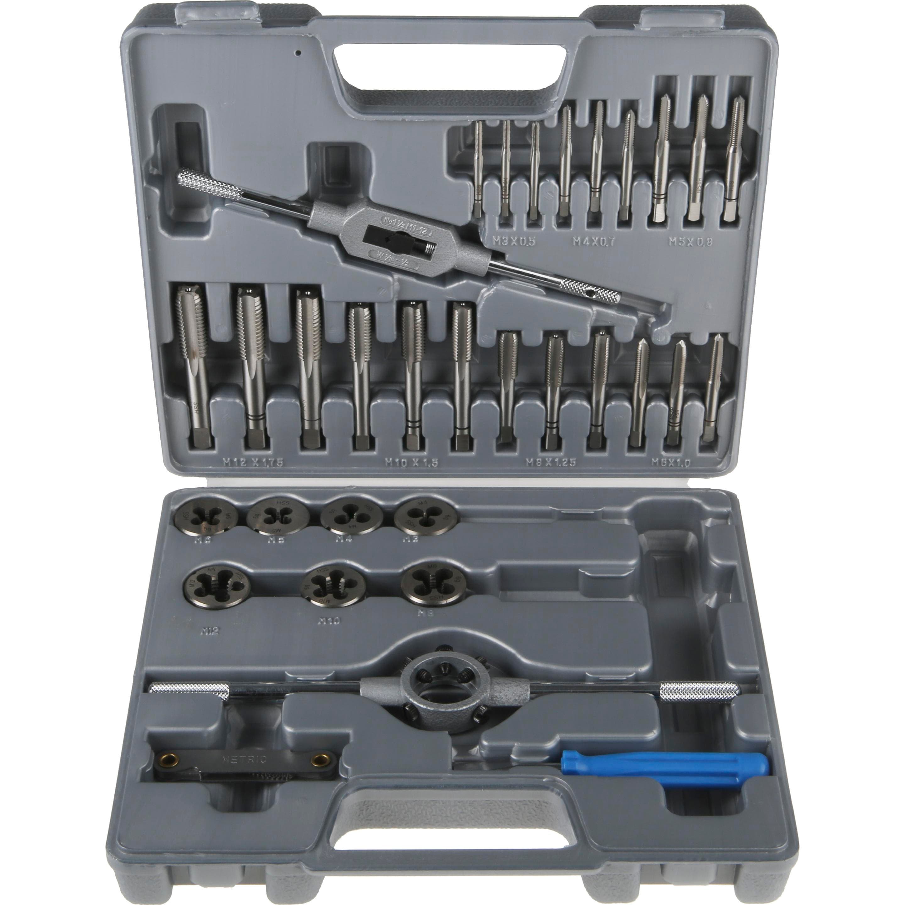 RS PRO, Gewindeschneider + Gewindebohrer, Gewindebohrer Set DIN HSS