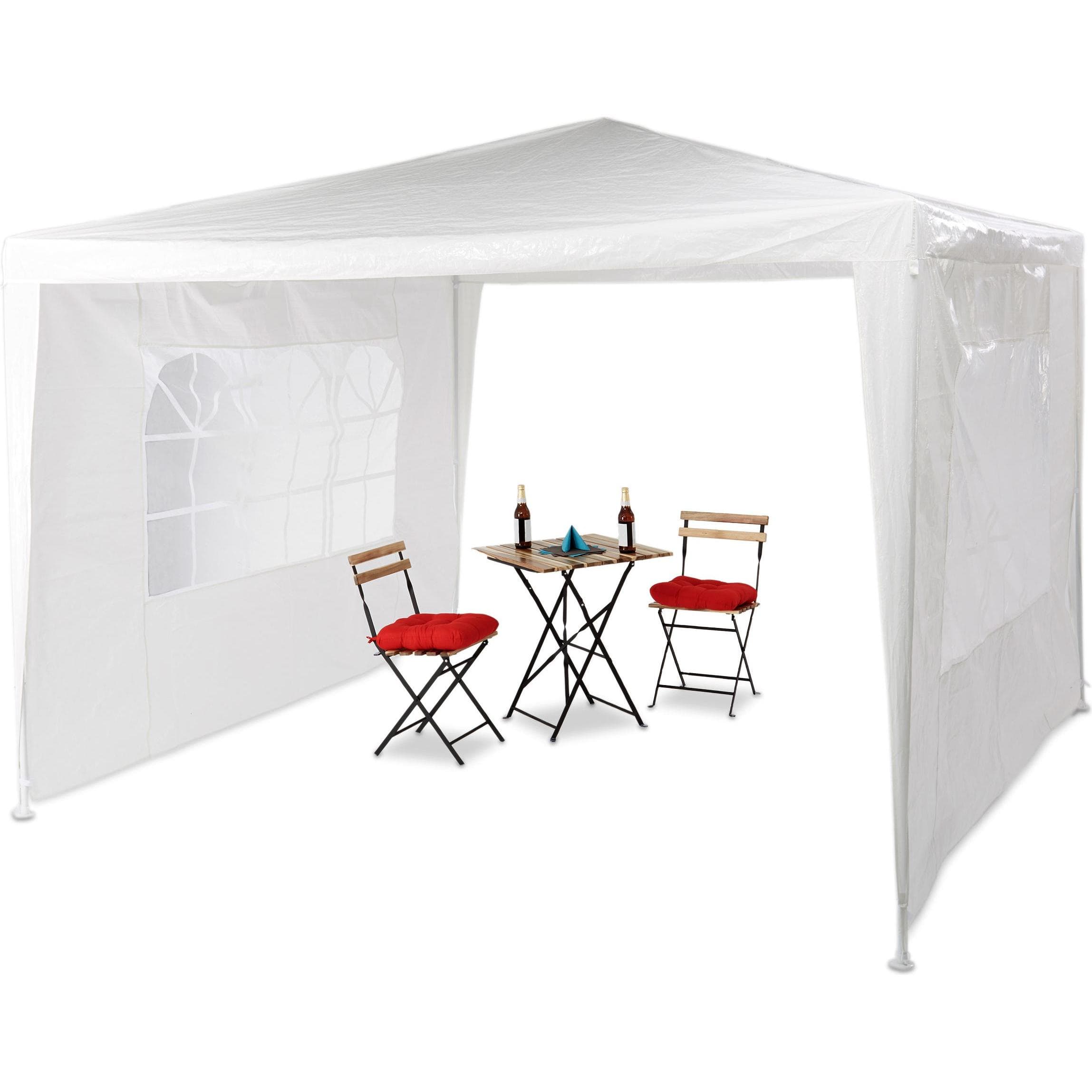 Relaxdays, Pavillon Zubehör, Pavillon (300 cm, 300 cm)