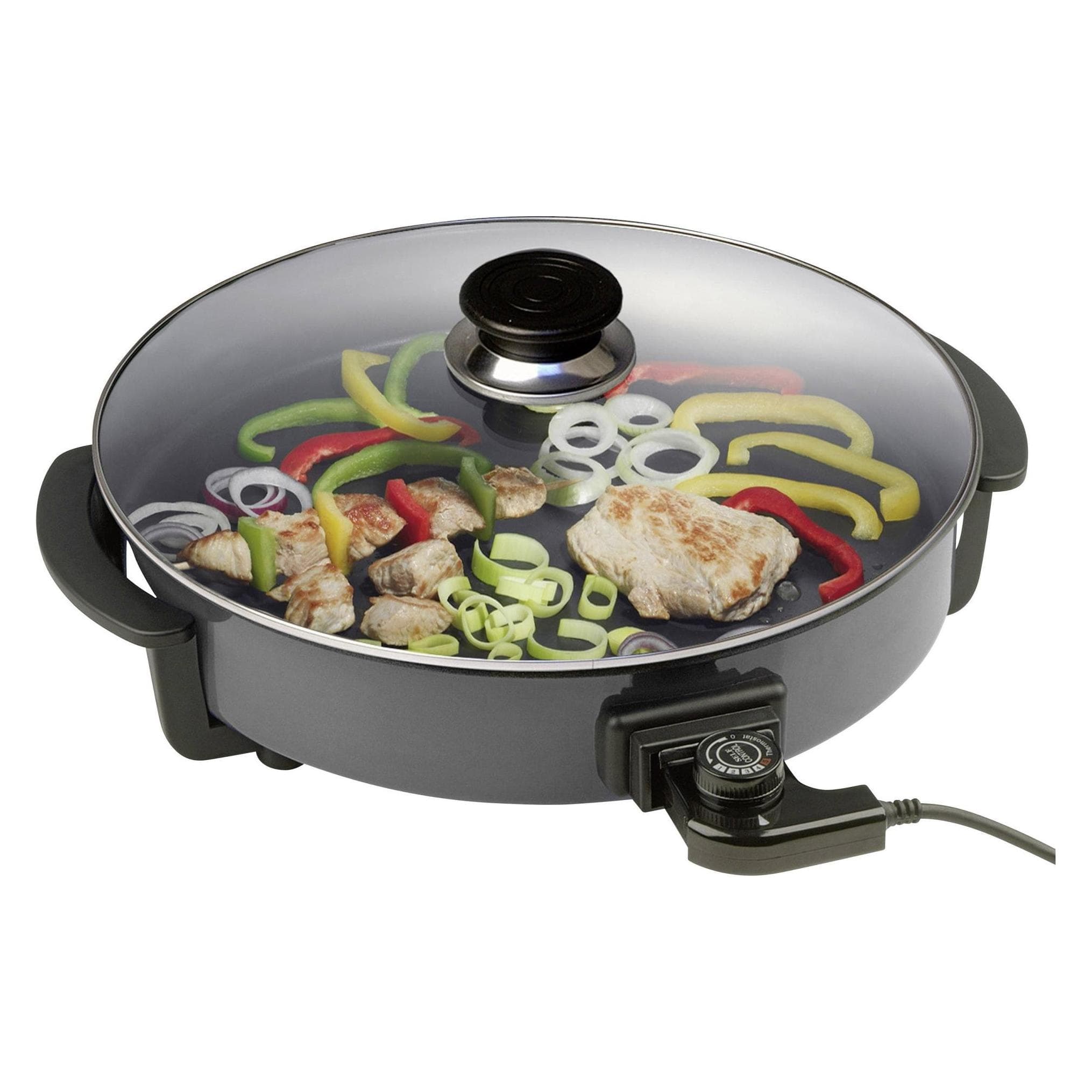 Silva Partypfanne, Tischgrill, Schwarz