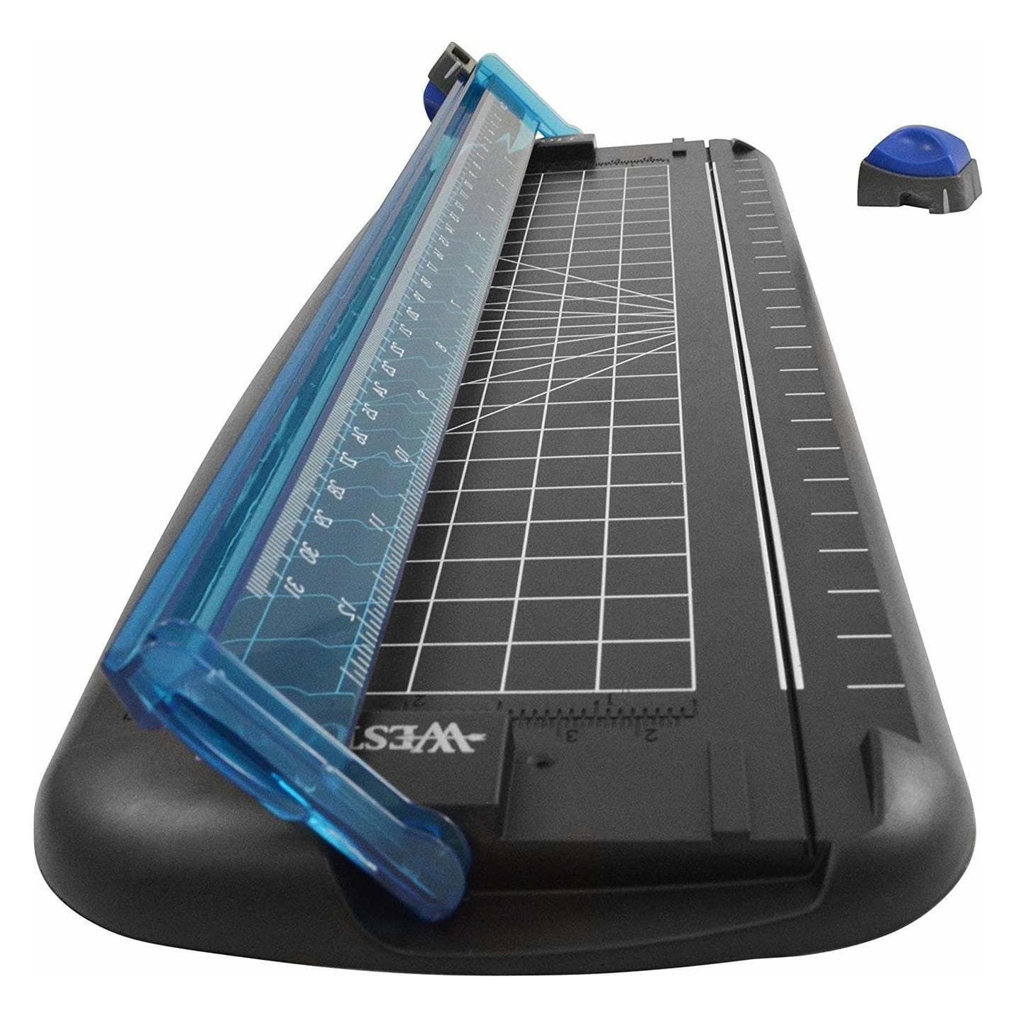Westcott Schneidelineal Ersatzklingen (10 Blätter), Schneidemaschine, Blau