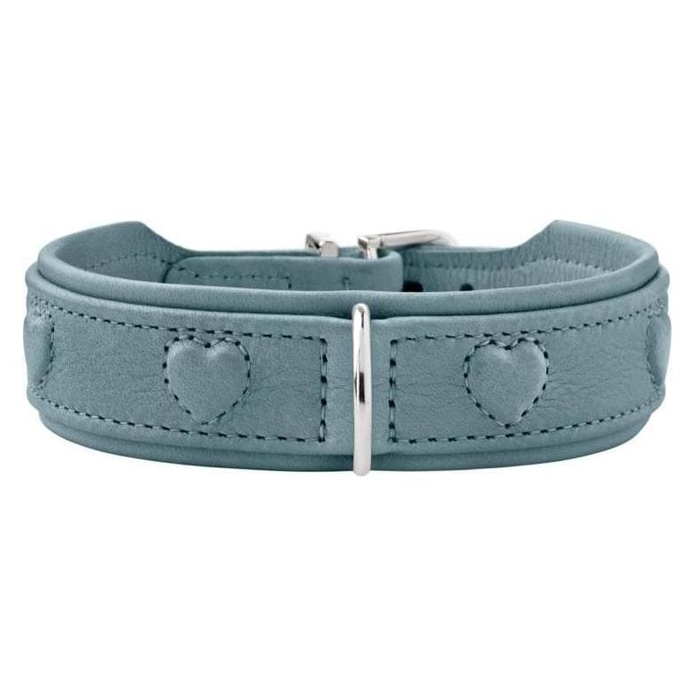 Hunter - H.HB Soho X Love - 32/XS - Blue (32, XS, Hund, Allgemein), Halsband + Leine