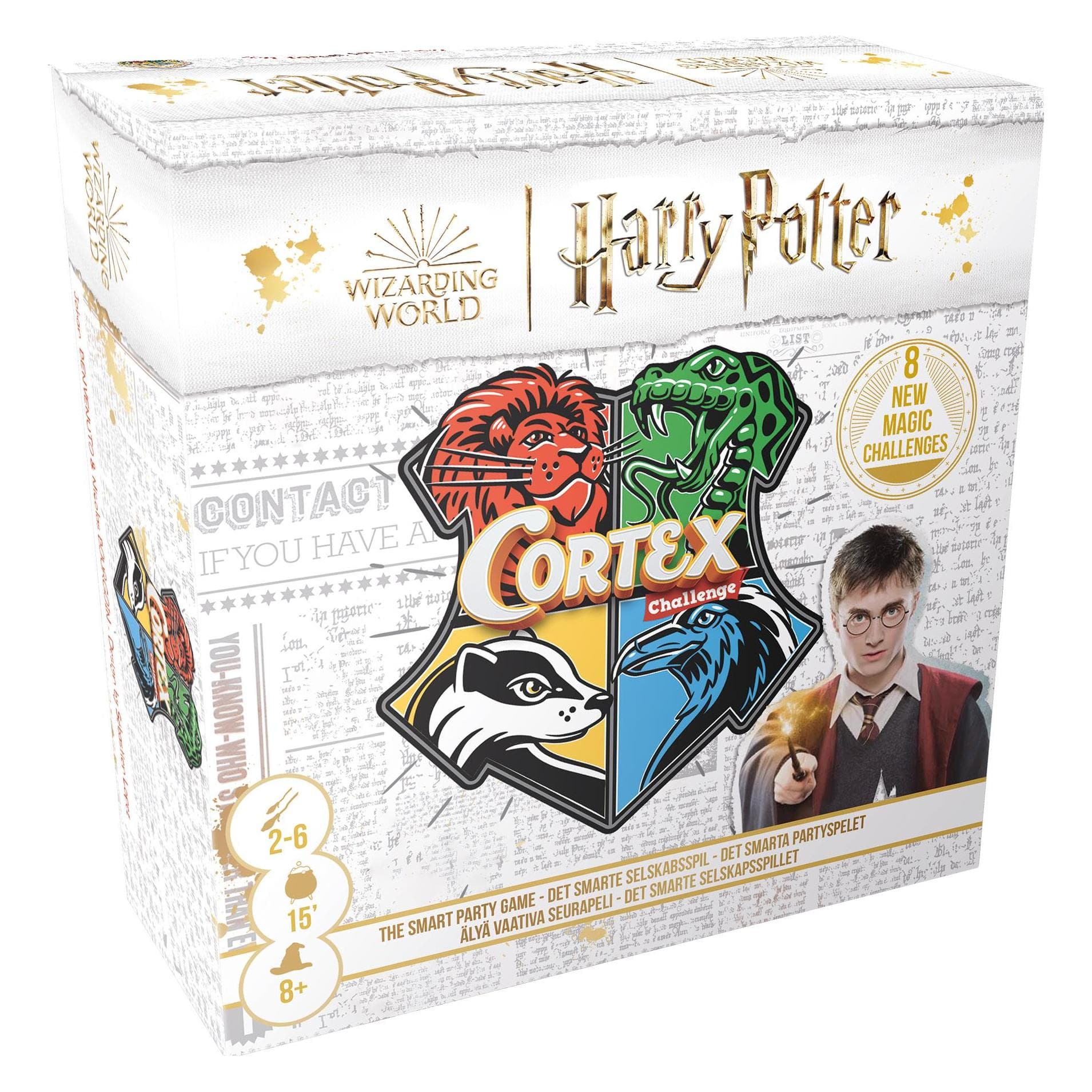 Asmodée Cortex Challenge: Harry Potter (Nordic) (Dänisch, Finnisch, Norwegisch, Schwedisch, 2 - 6 Spieler)