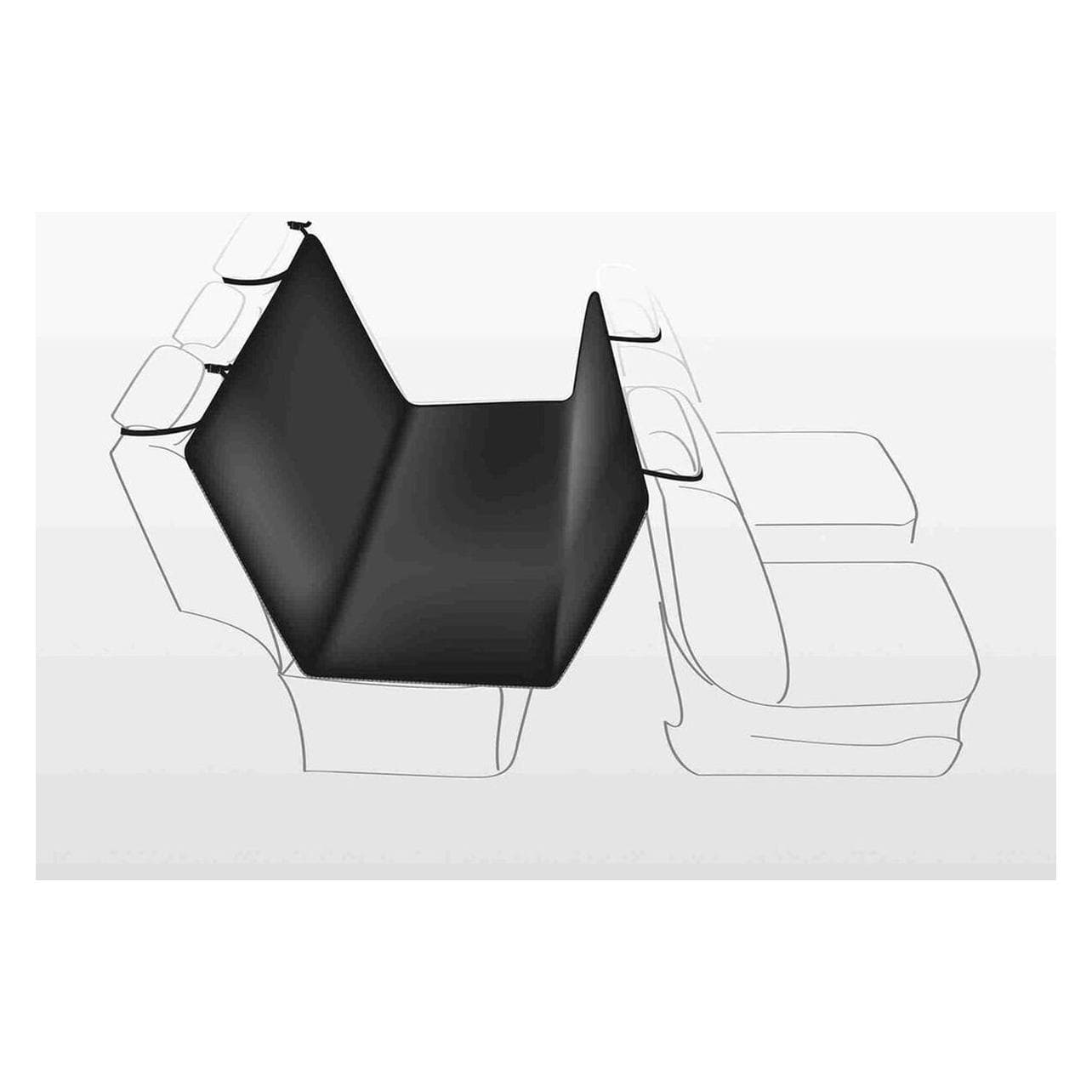 Trixie Auto-Schondecke 140x145cm schwarz/braun (Hund, Reflektoren), Tiertransport