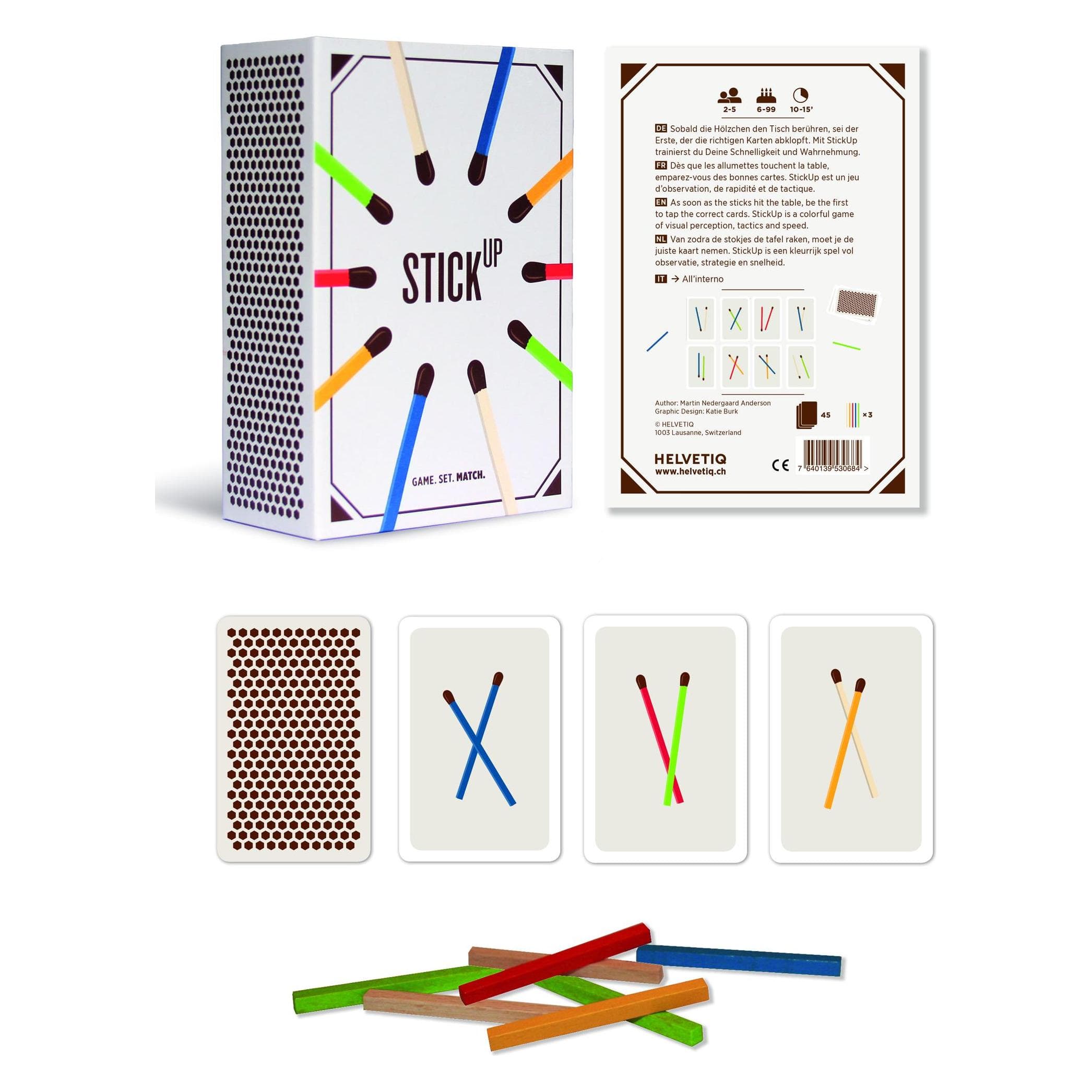 Redcut StickUp (Deutsch, Englisch, Französisch, Italienisch, 2 - 5 Spieler)