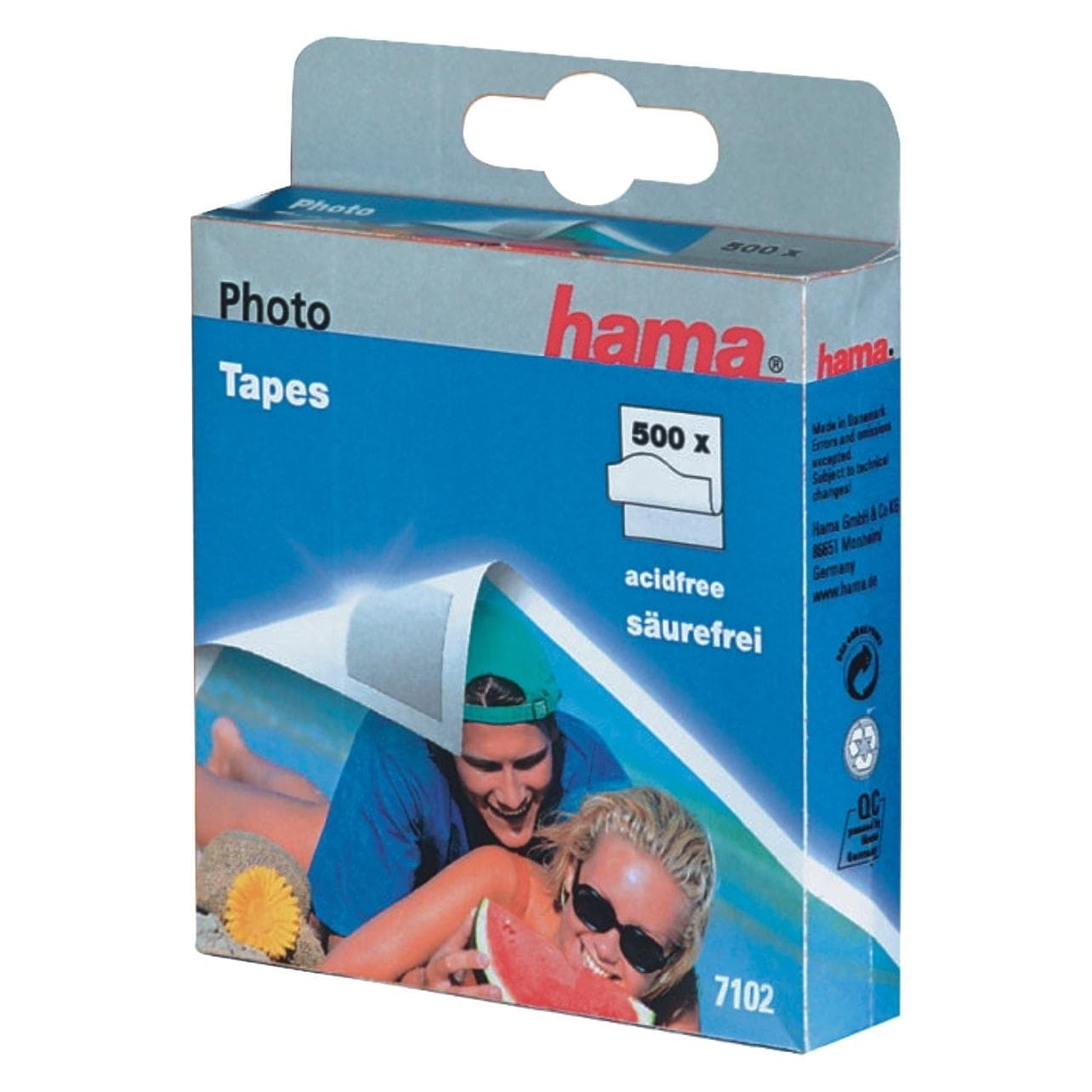 Hama, Fotokleber + Posterkleber, Fotokleber Fototape Spender 1 Rolle à 500 Stück