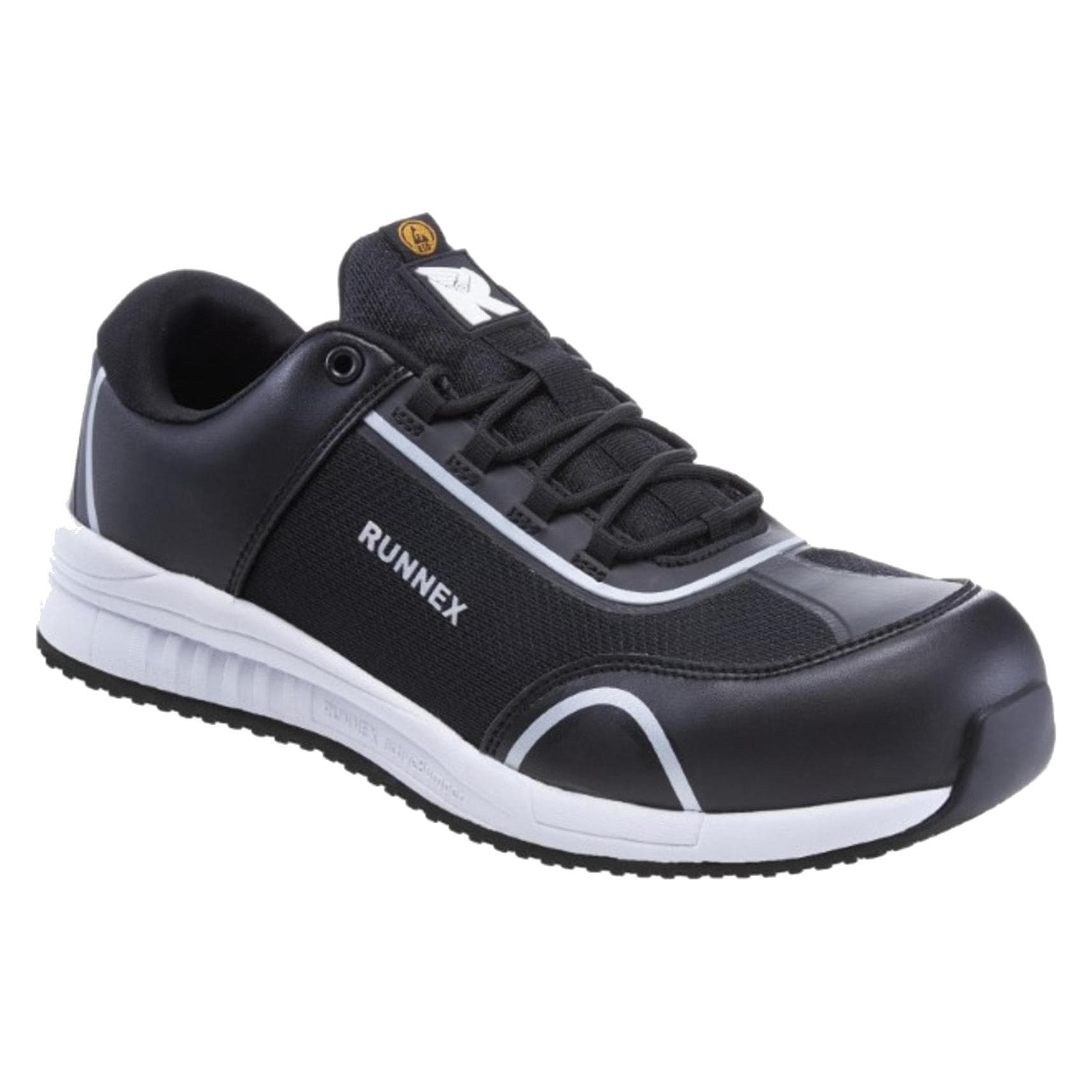 Runnex, Sicherheitsschuhe, Sicherheitsschuh SportStar S1PS ESD 5113-45 sw/ws Gr.45 (45)