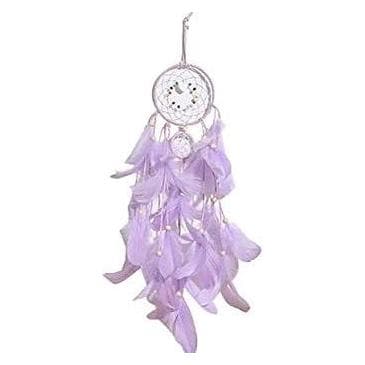 Cover-Discount DIY Bastel-Set Traumfänger Dreamcatcher basteln violett