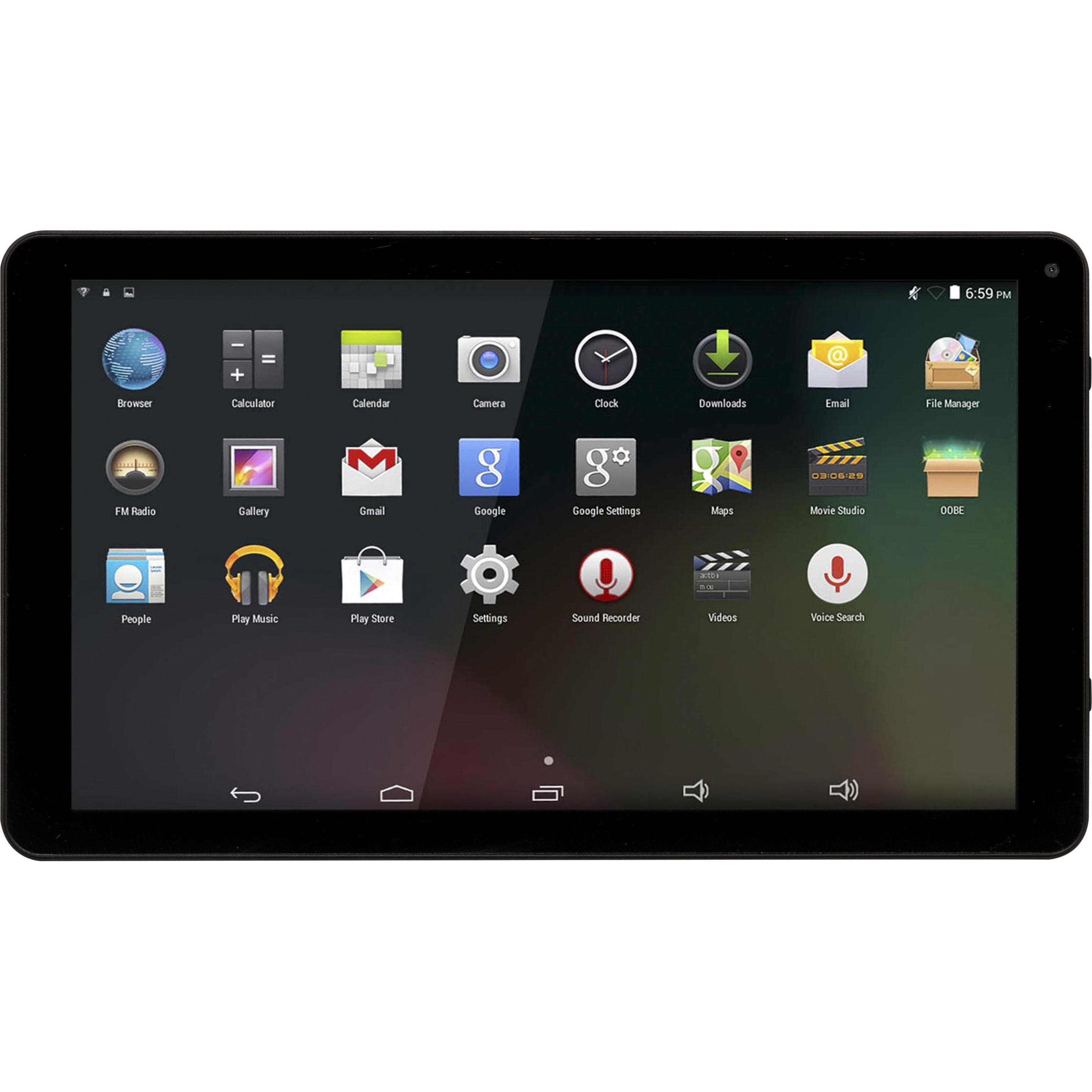 Denver TIQ-10494 10.1 / 32GB / 2GB / WI-FI / Android11 / Black (nur WLAN, 10.10", 32 GB, Schwarz), Tablet, Schwarz