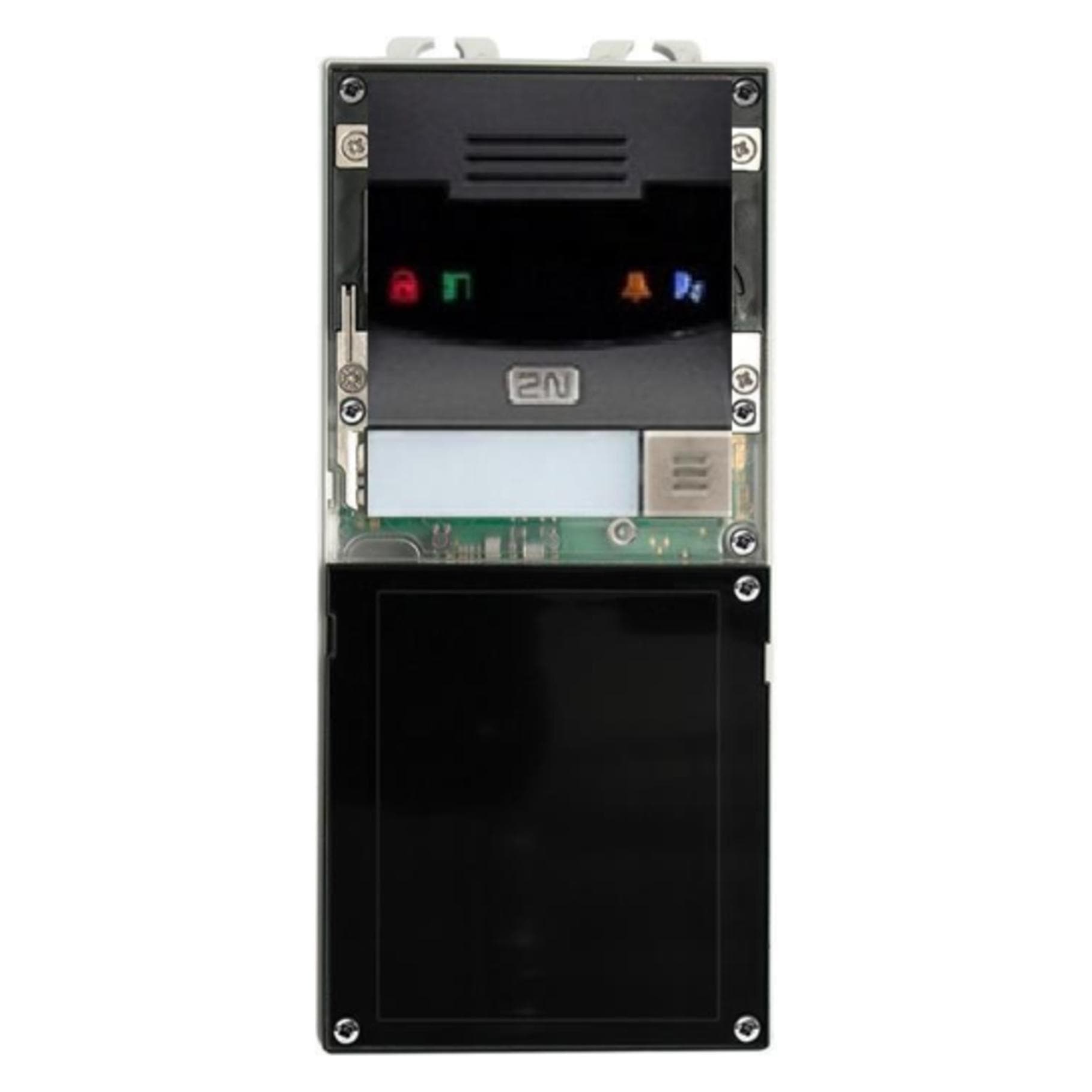 2N, Klingel + Türsprechanlage, IP Türstation IP Verso Haupteinheit ohne Kamera schwarz (Bluetooth)