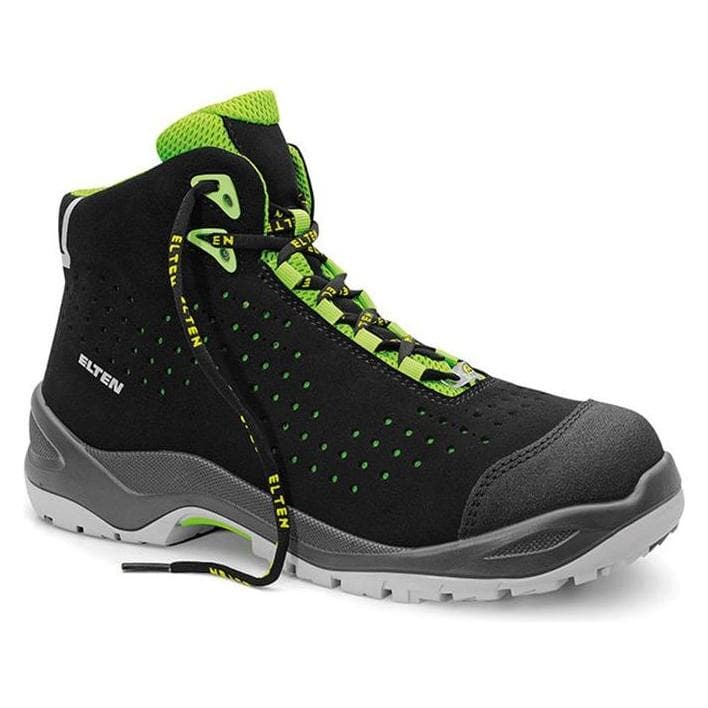 Elten, Sicherheitsschuhe, Sicherheits-Schnürstiefel S1P IMPULSE green Mid ESD Gr.43 (43)