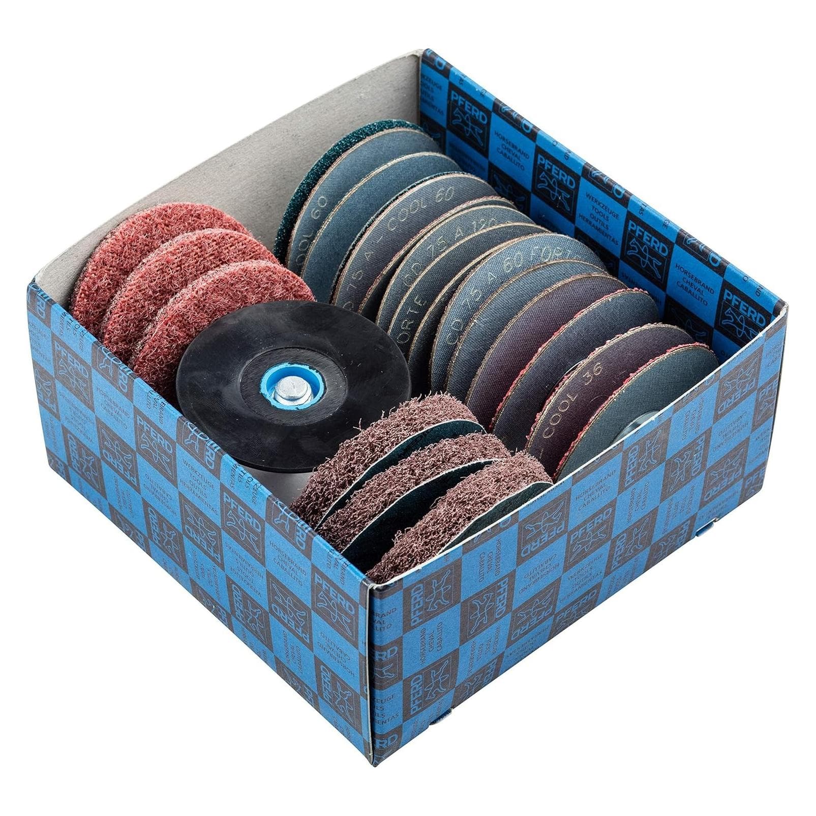 Pferd, Schleifmittel, COMBIDISC-Set COMBIDISC-SET 75
