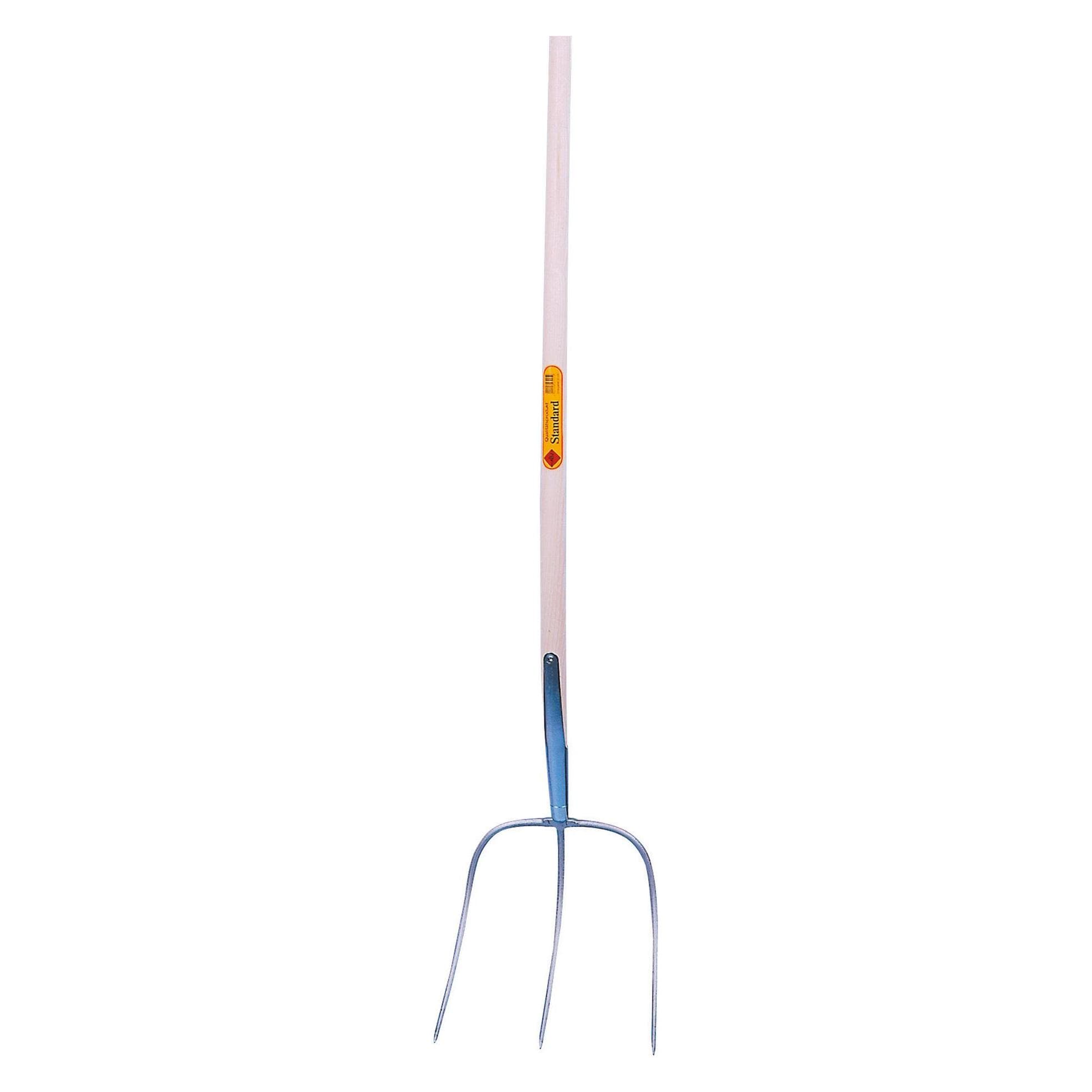 Magni, Gartenhandwerkzeug, Kerbl ABT Standard Gabel 30 x 30 cm, Griff unlackiert – 135 cm