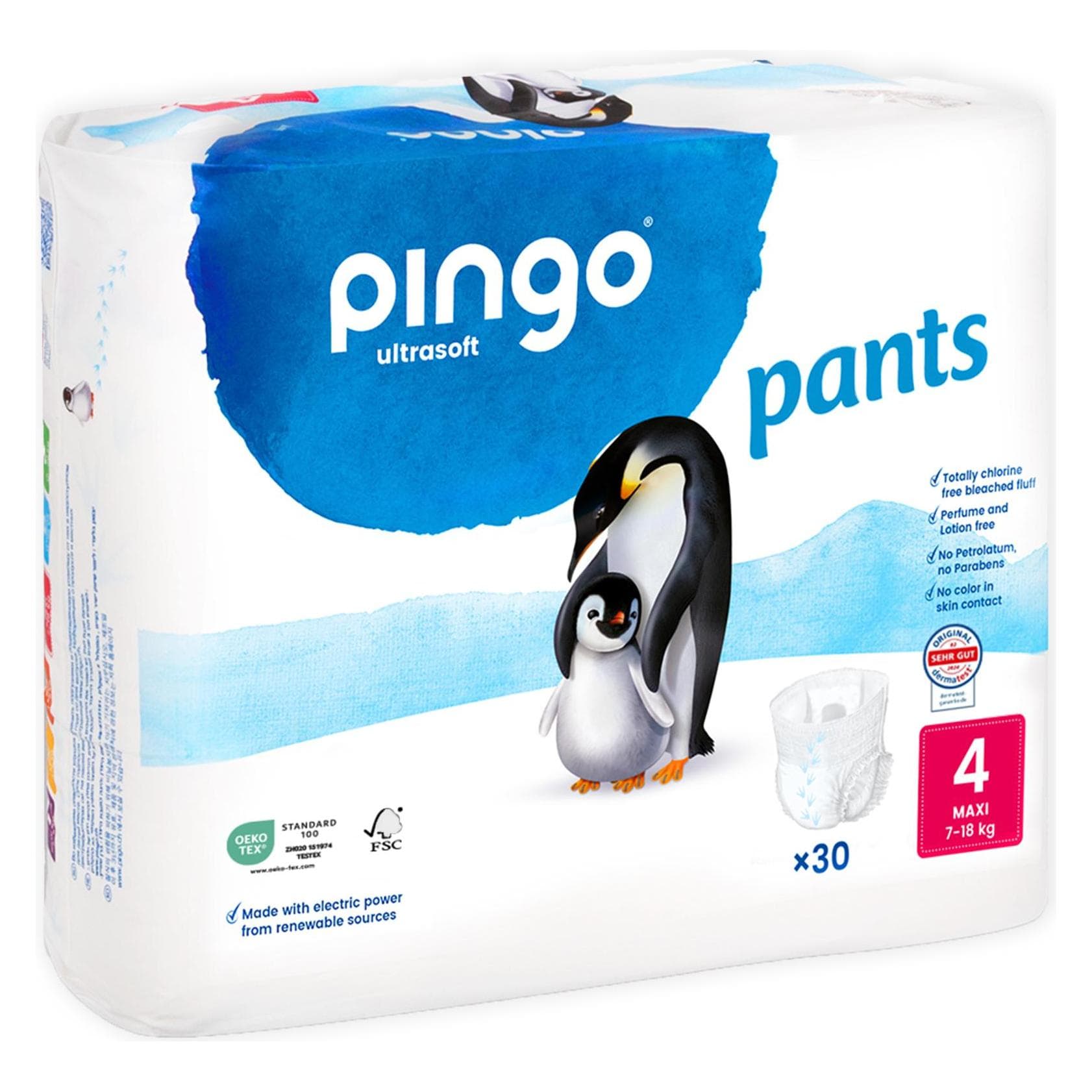 Pingo Pants (Gr. 4, Tragepack, 30 Stk.)