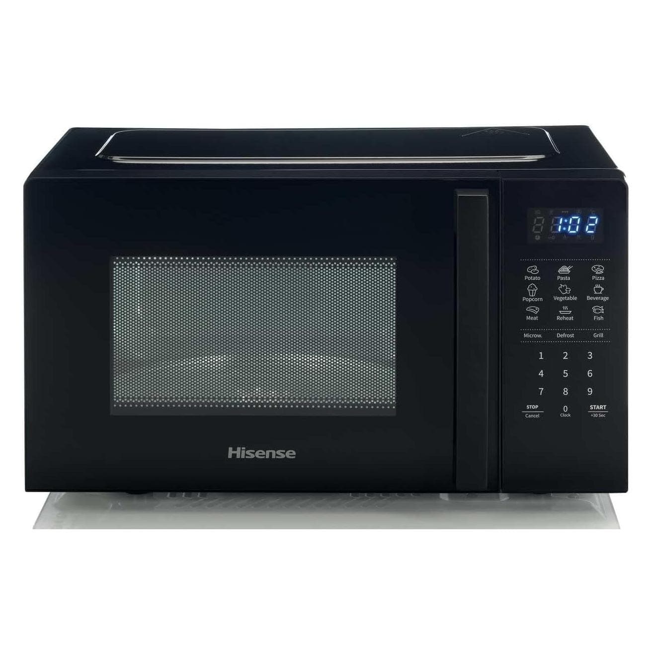 Gorenje H20MOBS4HG Mikrowelle mit Grill schwarz 20 Liter, Mikrowelle, Schwarz