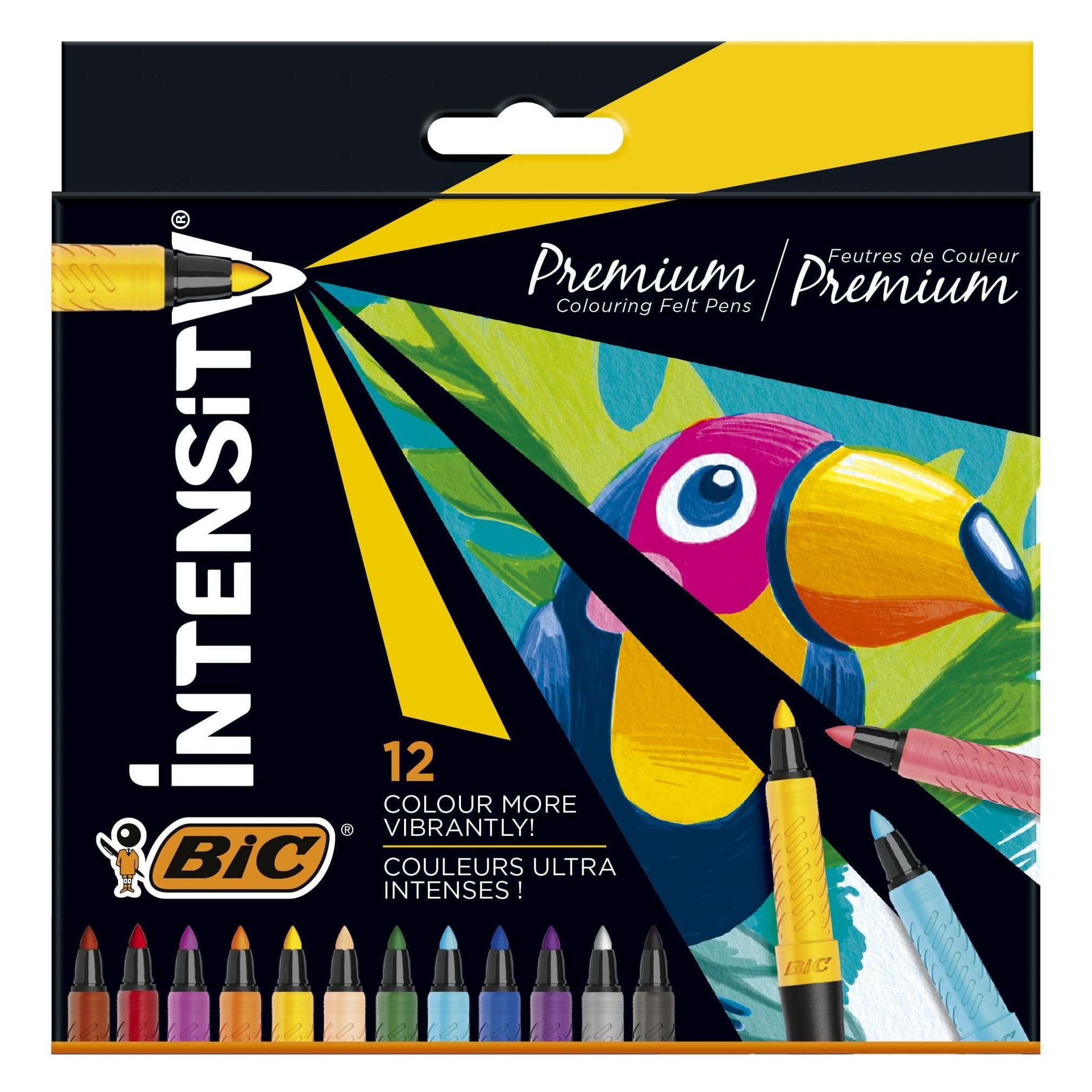 Bic, Malstifte, Fineliner Intensity 0.7mm (12x)