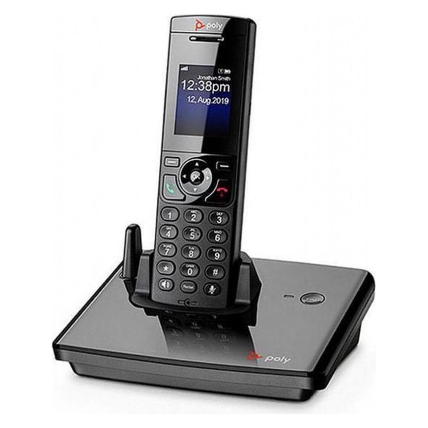 Poly com Schnurlostelefon VVX D230, Telefon, Schwarz