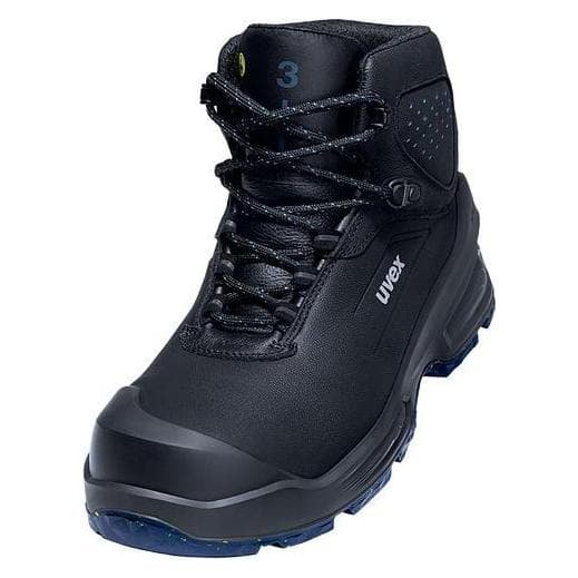 Uvex, Sicherheitsschuhe, 3 MACSOLE Stiefel S3 68612 schwarz Weite 11 Grösse 51 (S3, 51)