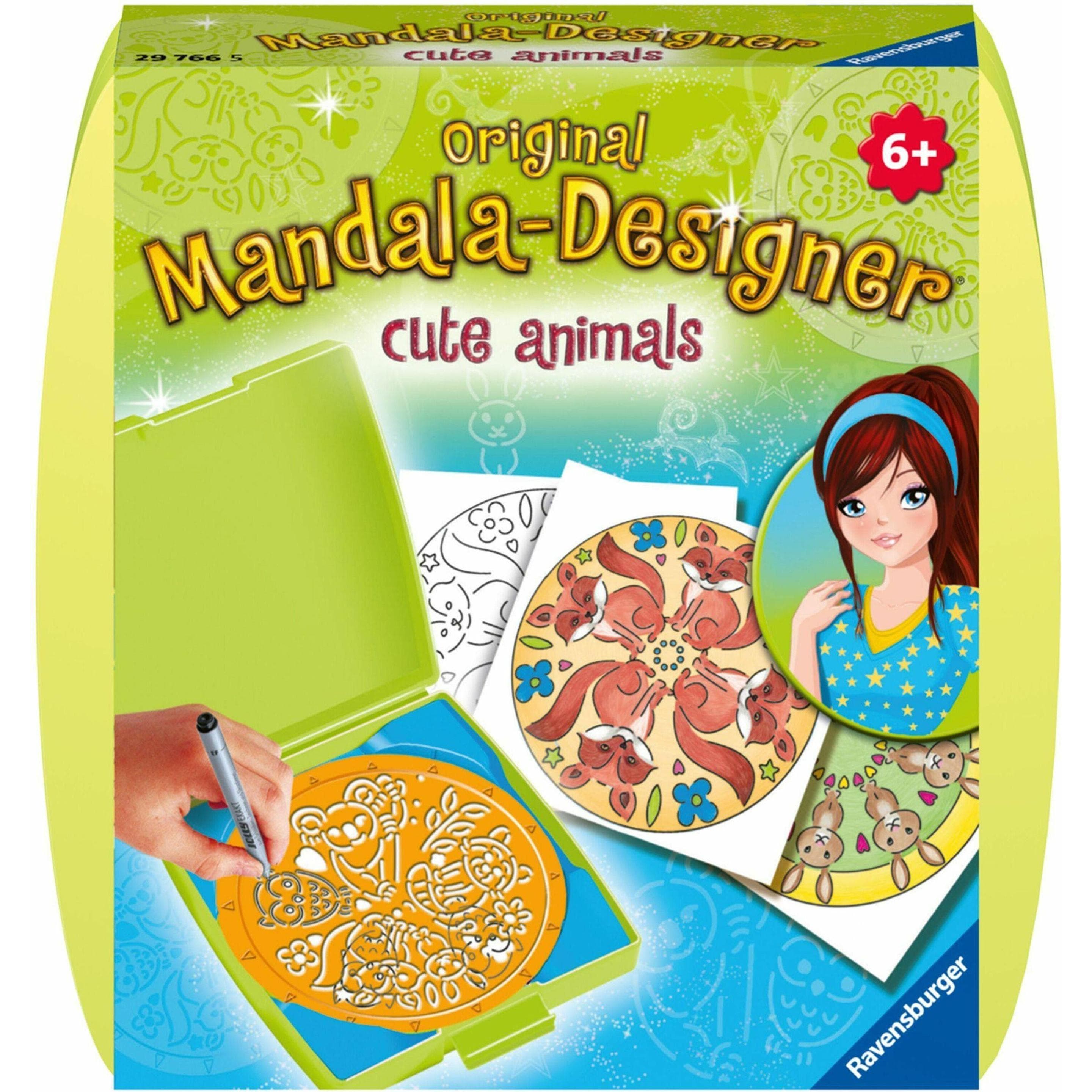 Ravensburger Mini Mandala Designer Cute Animals