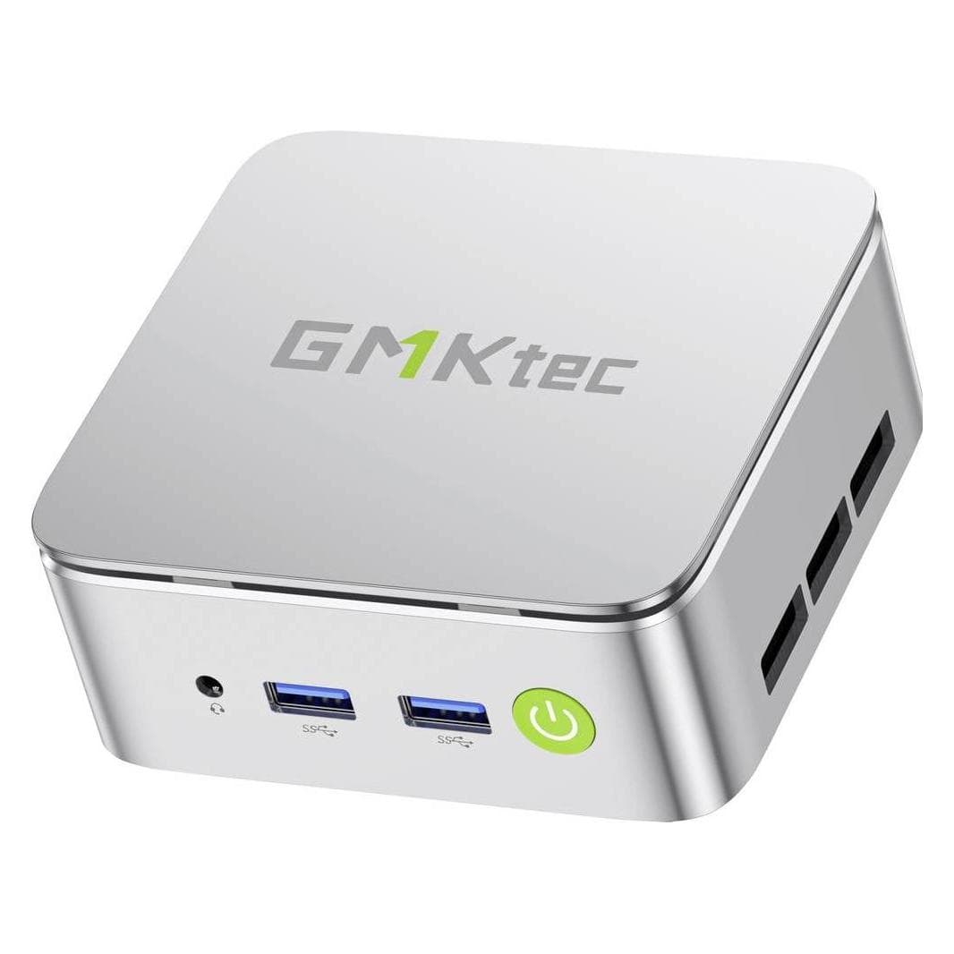 GMKtec G10 (256 GB, 16 GB, AMD Ryzen 5 3500U), PC, Silber