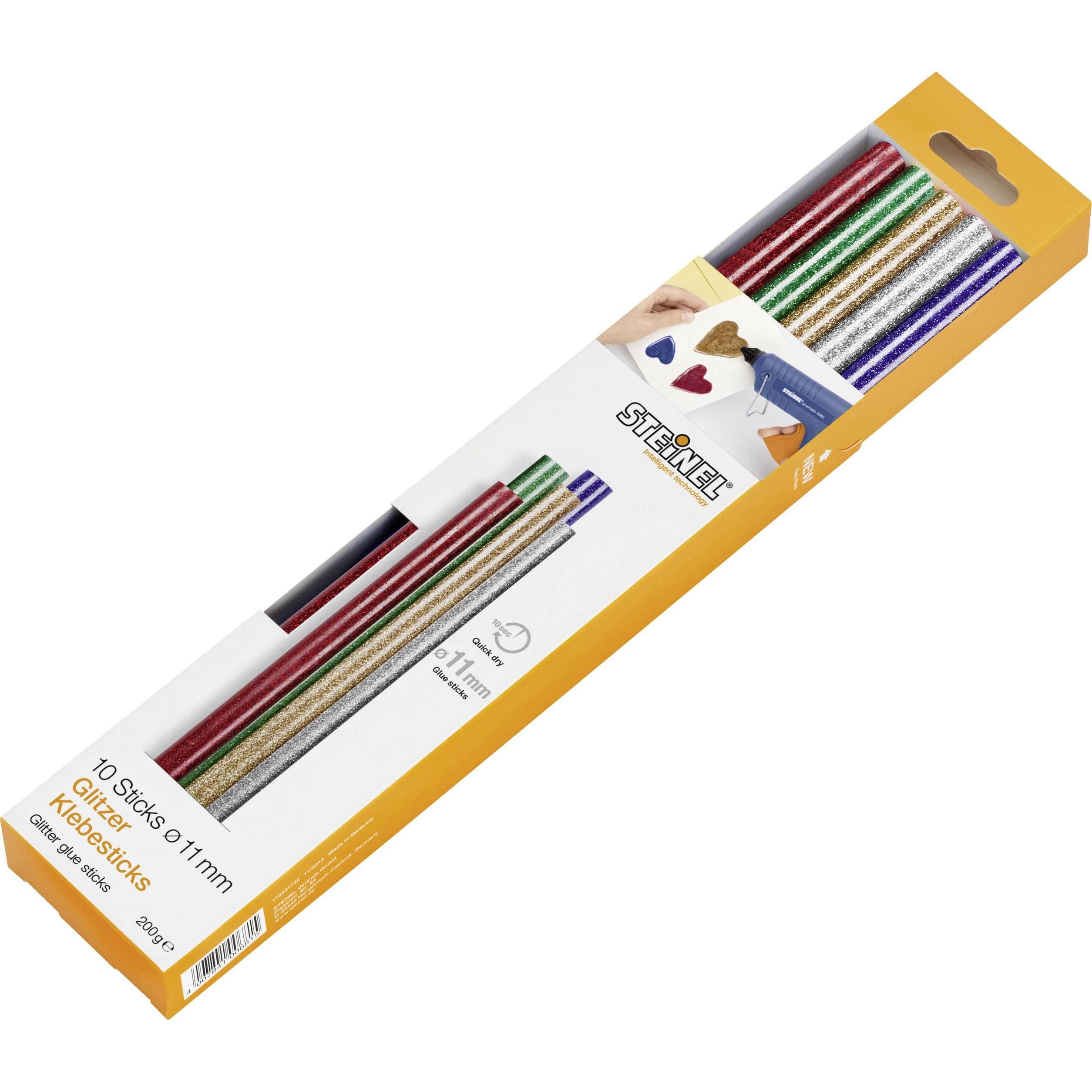 Steinel, Heisskleber, Klebesticks Glitzer