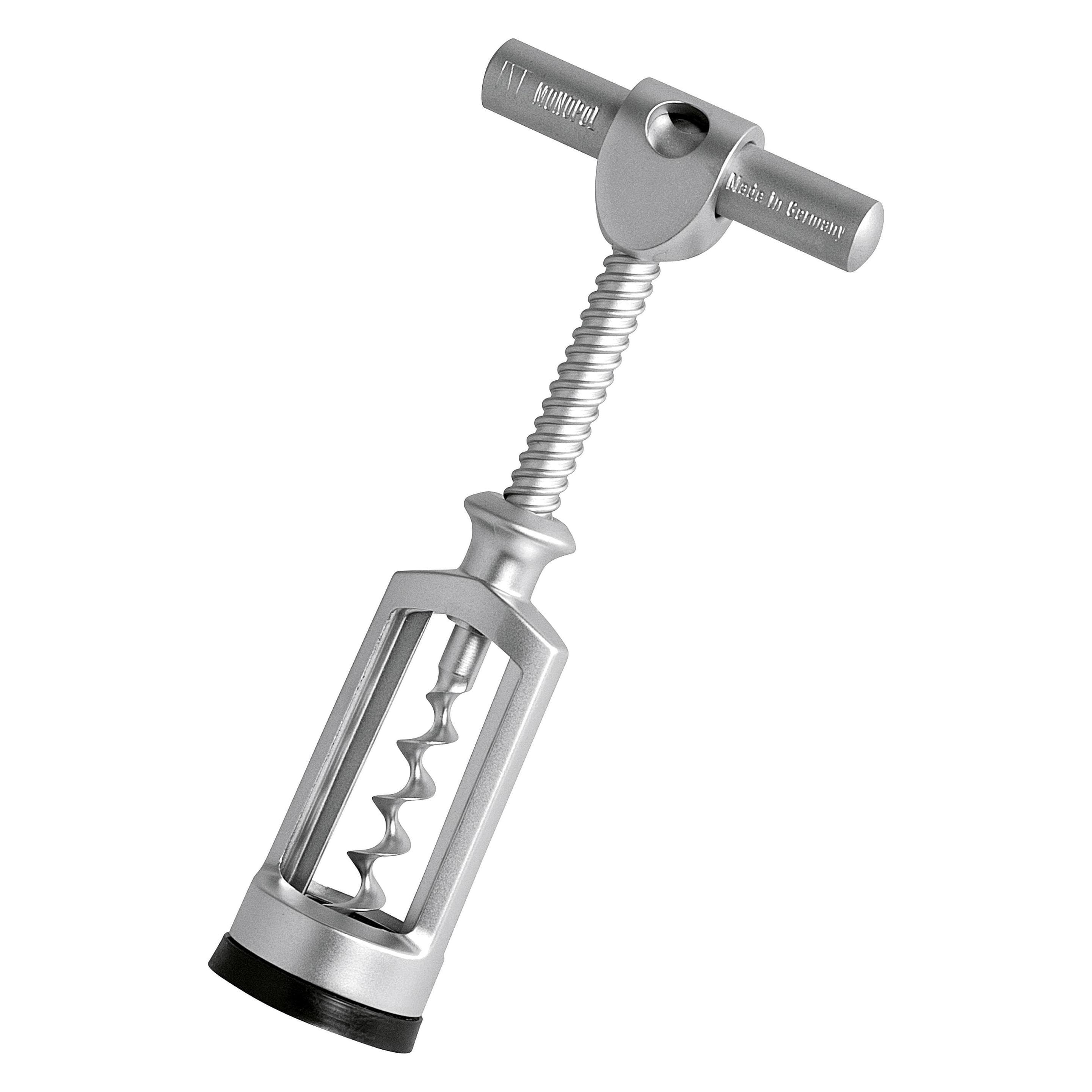 Westmark Glockenkorkenzieher "Chianti" in GK edelmattiert 15.5x7x3., Flaschenöffner, Silber